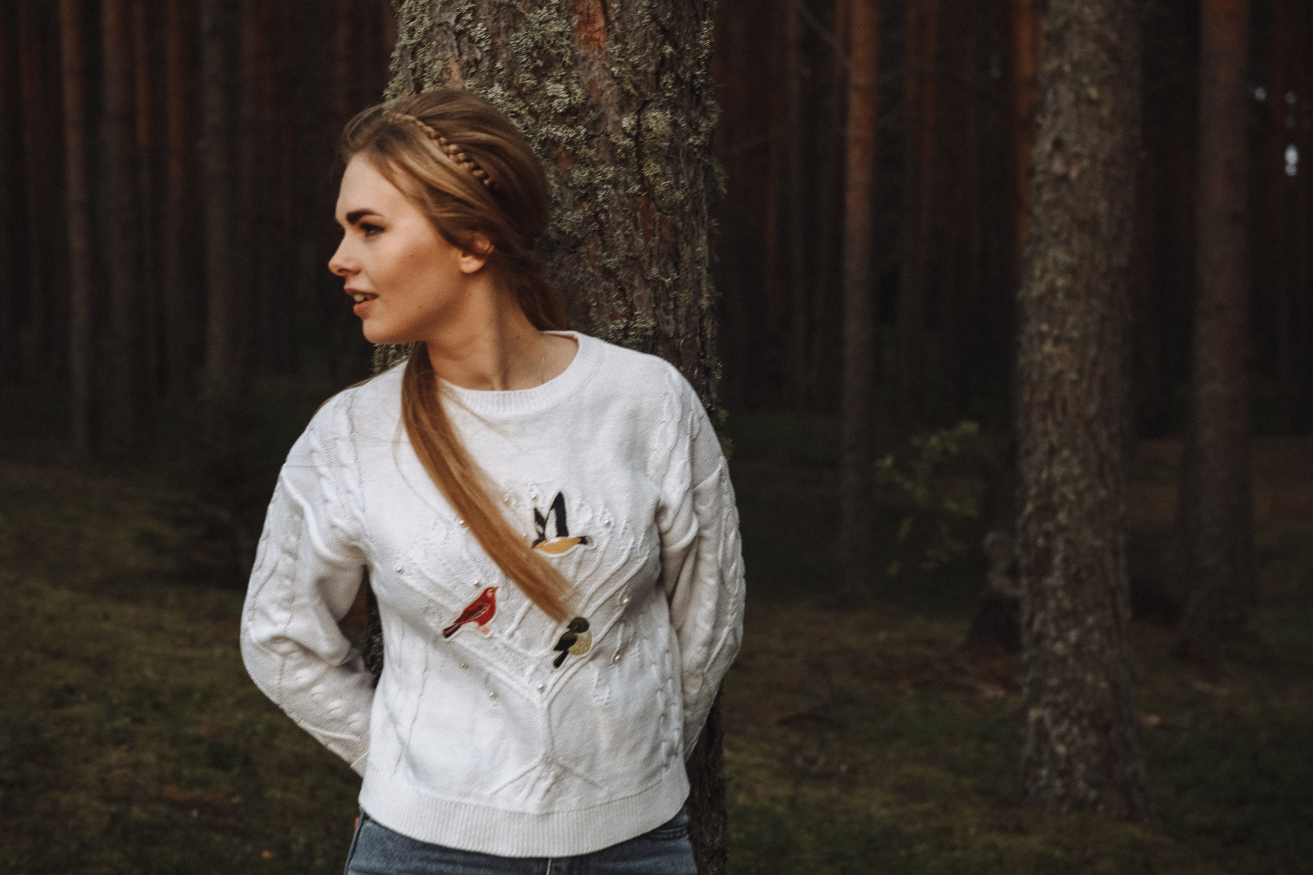 Чувственная фотосессия в лесу. Свадебный и семейный фотограф в Котласе Никита Попов