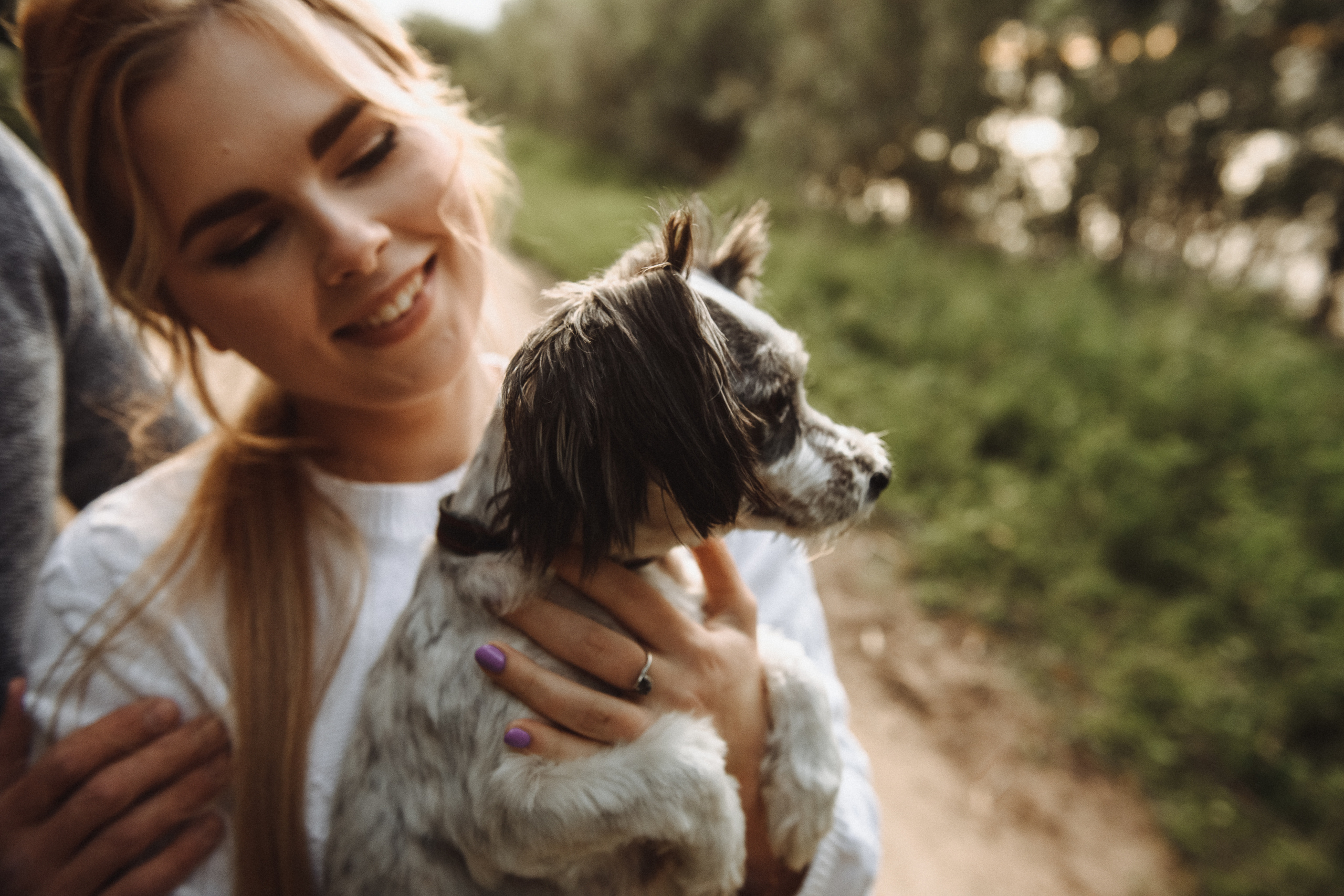 Чувственная фотосессия в лесу. Свадебный и семейный фотограф в Котласе Никита Попов