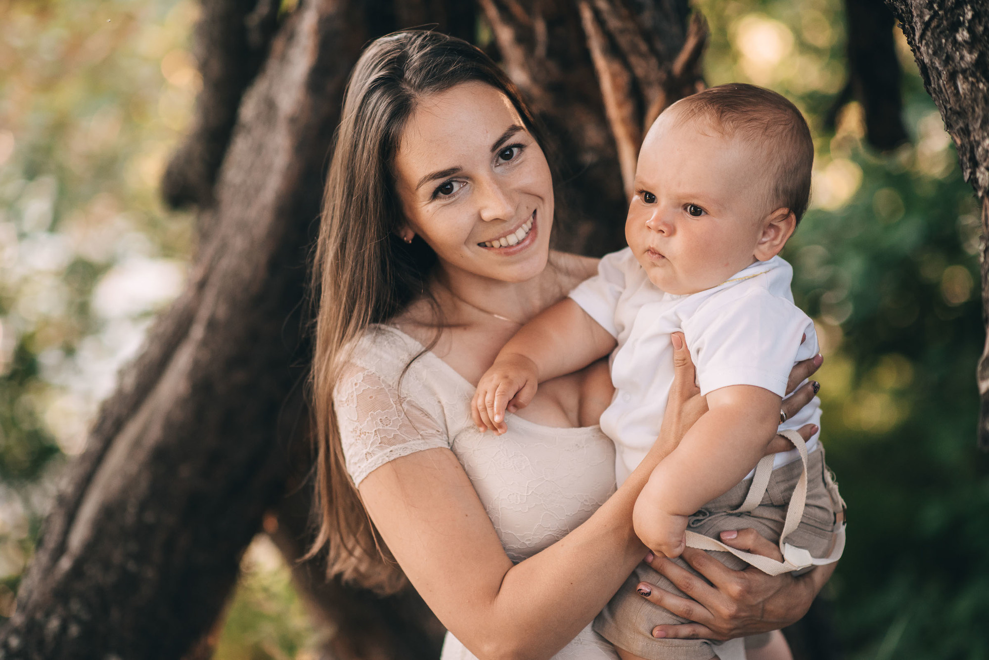 Замечательная семья на прогулки. Свадебный и семейный фотограф в Котласе Никита Попов