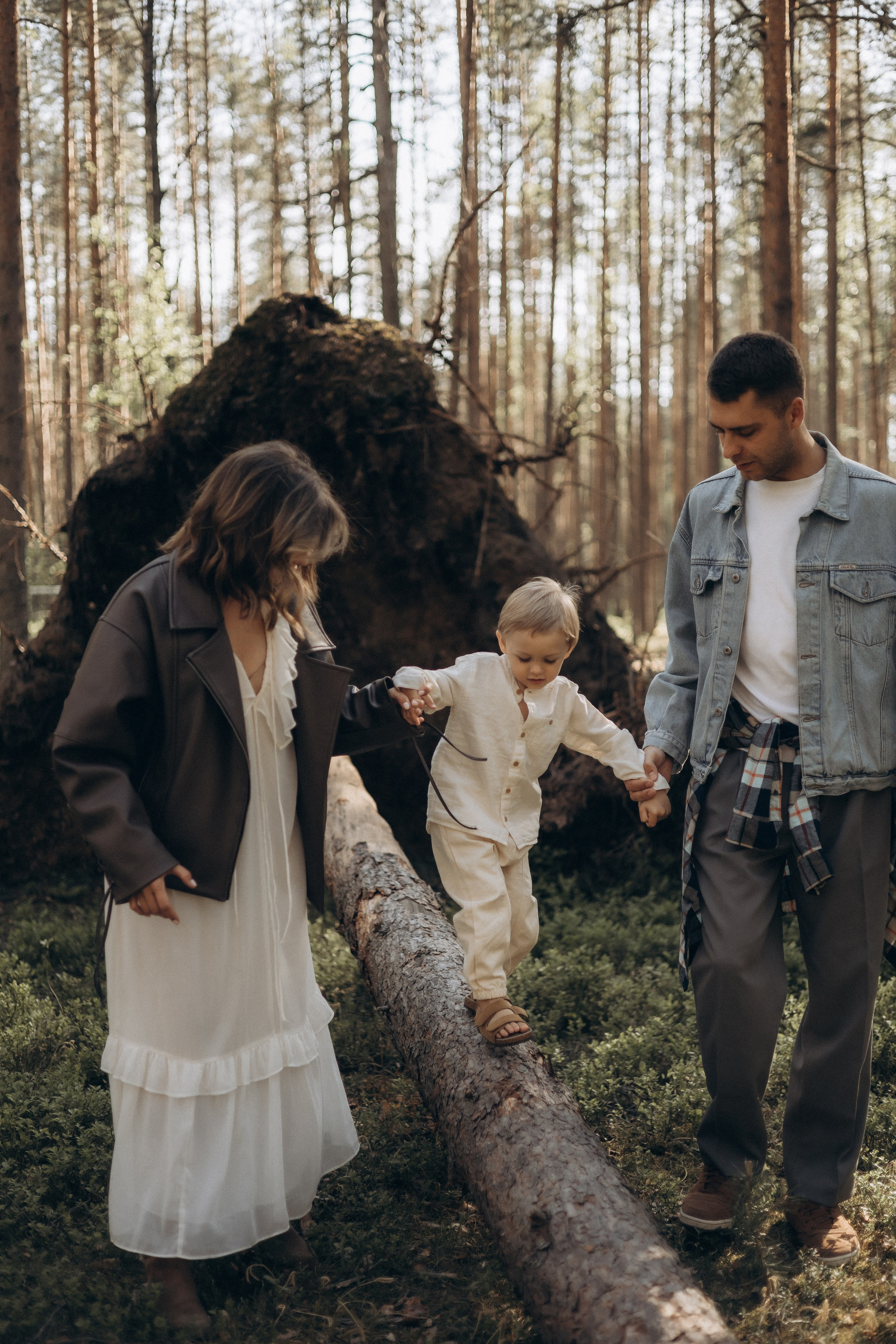 Алёна, Артём и малыш Богдан. Семейный, домашний, ньюборн фотограф Москва Цветкова Елизавета