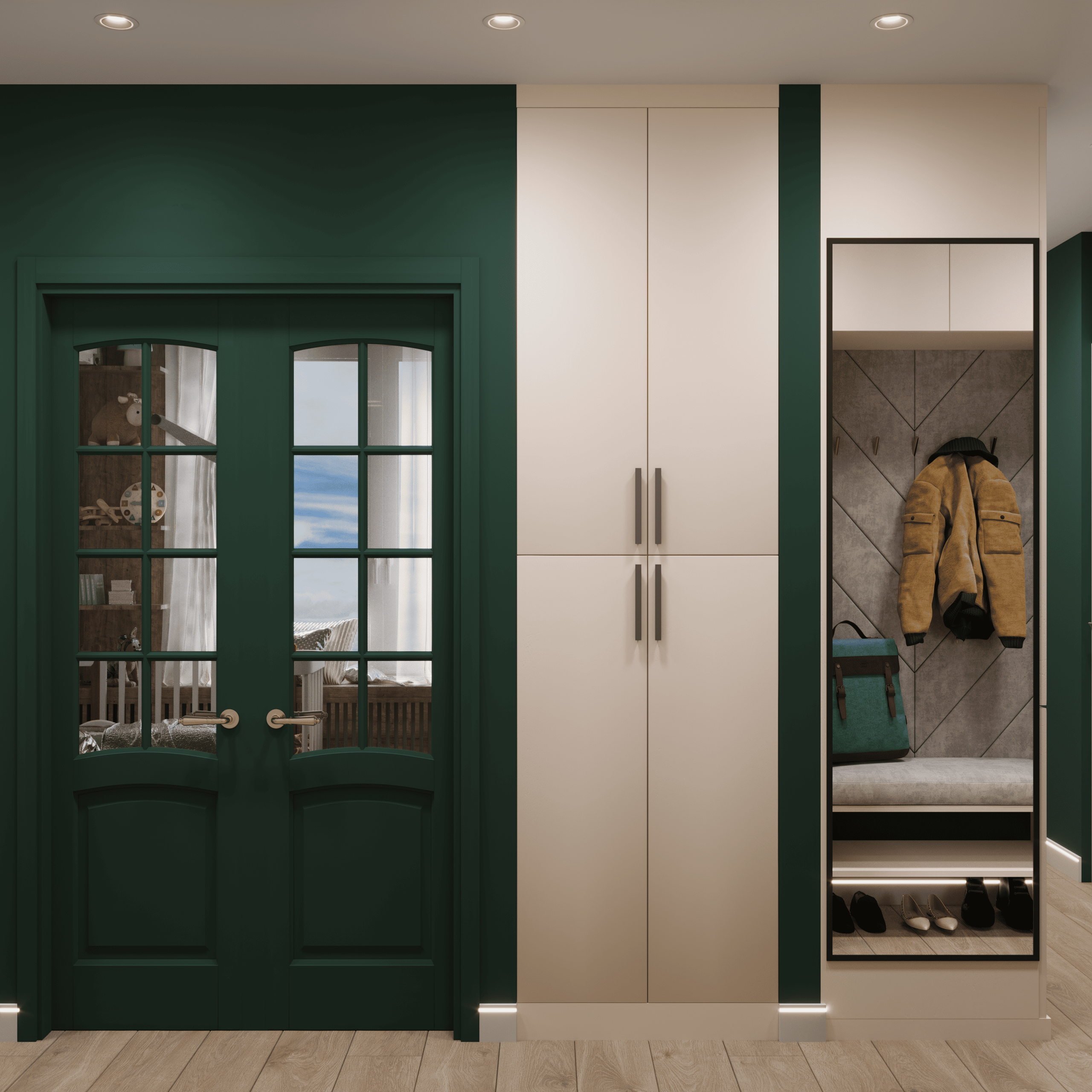 Квартира 67 м². Дизайнер интерьера Виктория Трунова. Дома, квартиры, офисы. Проекты любой сложности