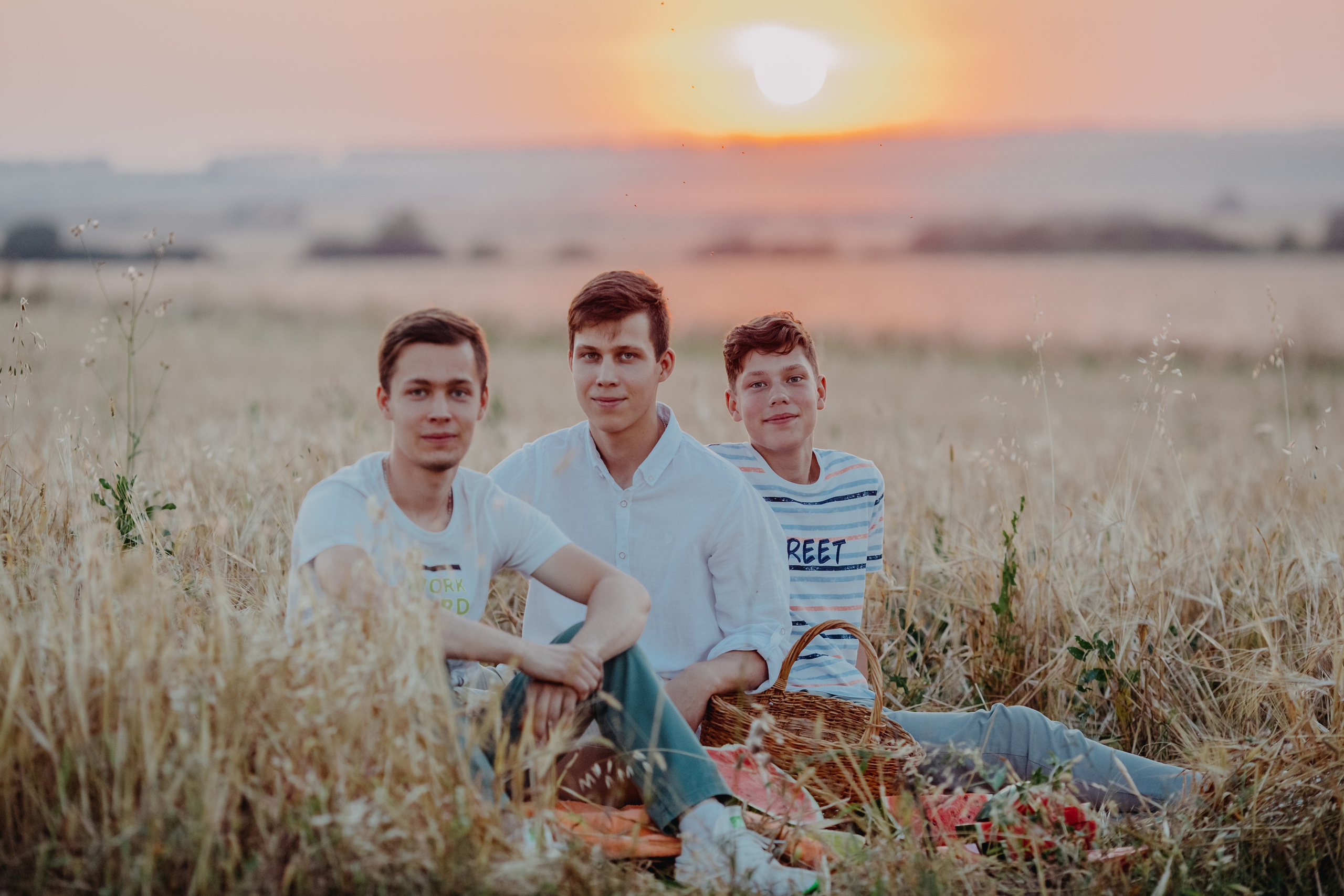 Летний закат. Свадебный и семейный фотограф Екатерина Бубнова