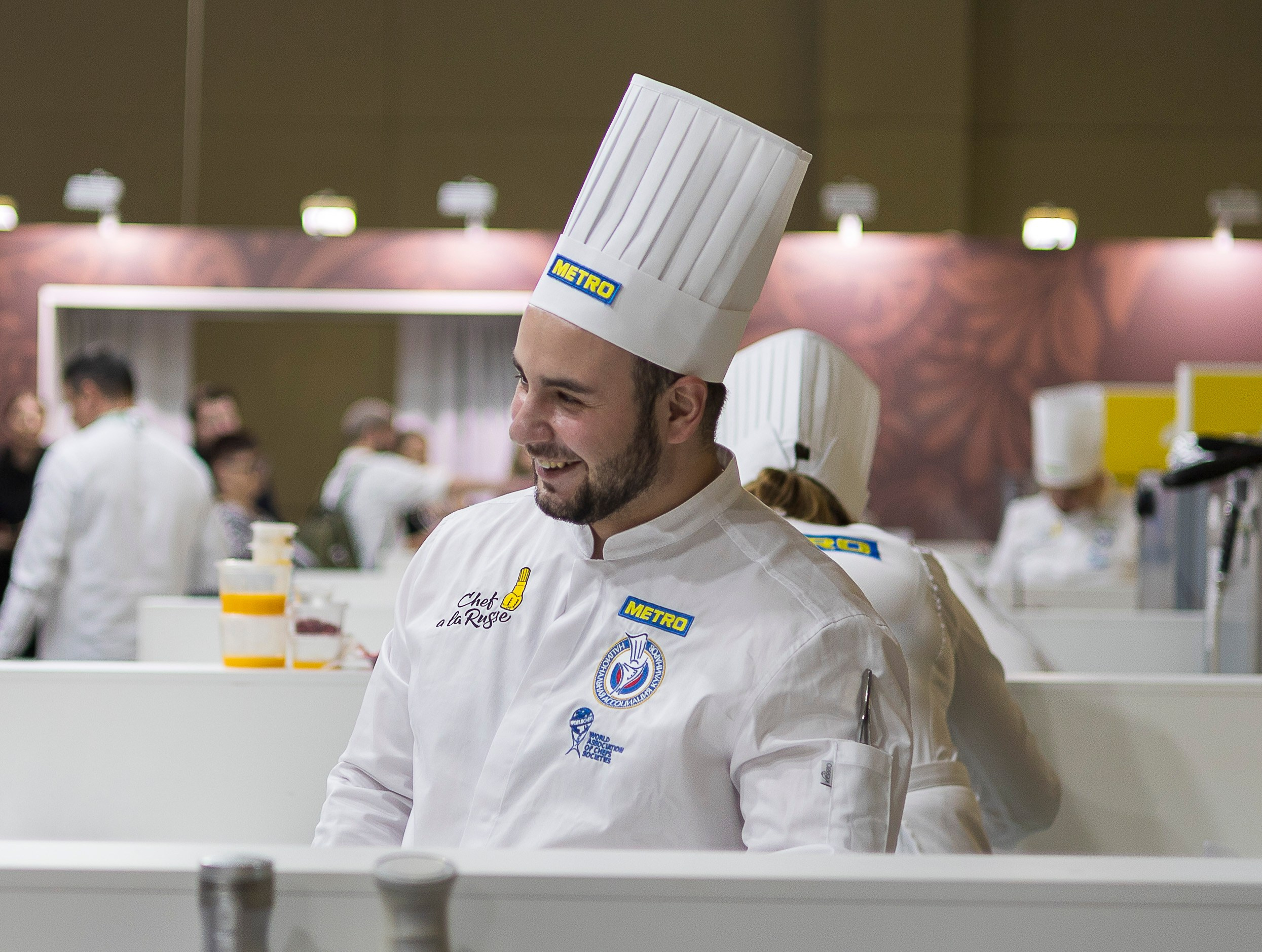 — Фестиваль поваров на выставке Food Expo