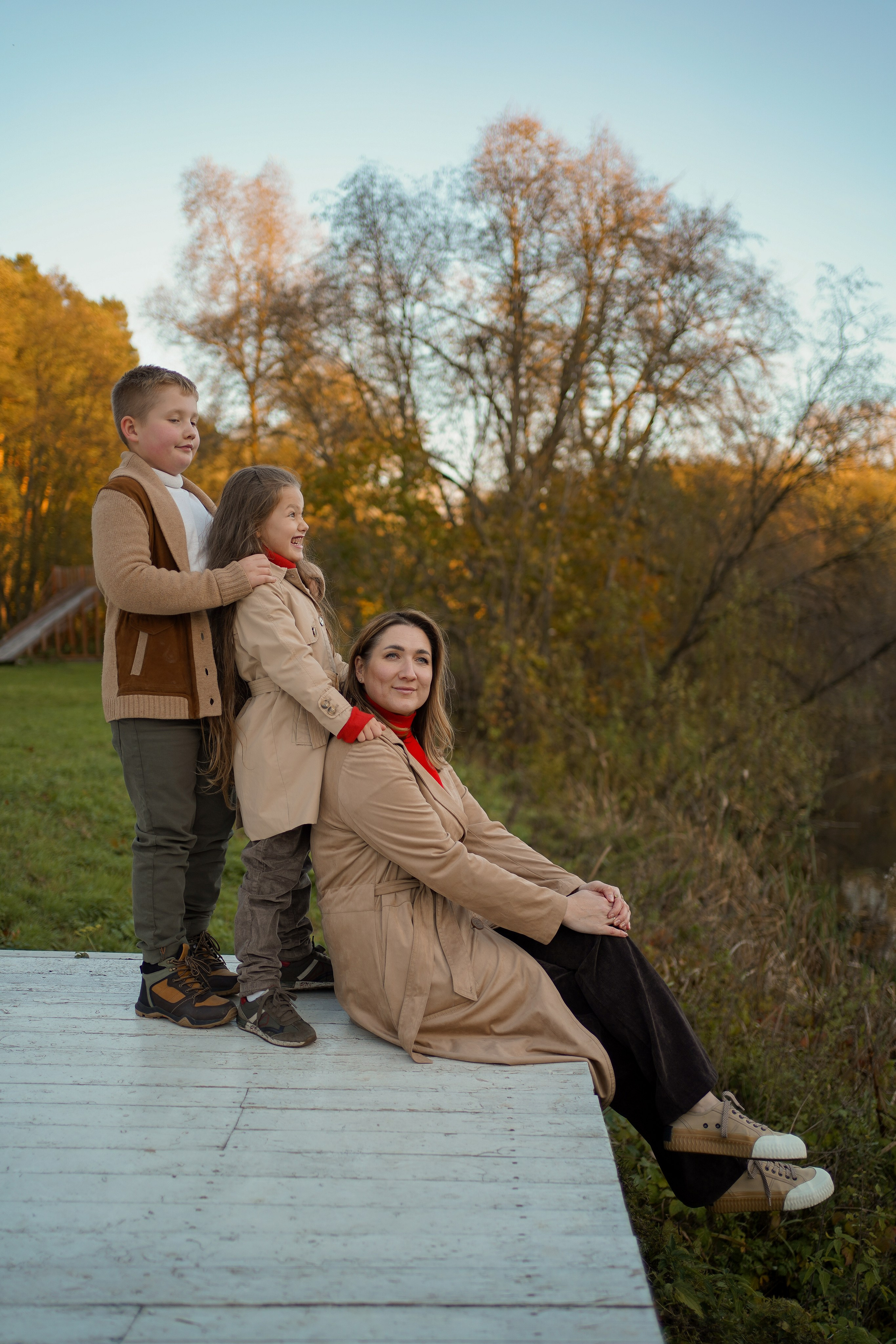 Семейная фотопрогулка в усадьбе Валуево. Семейный и детский фотограф в Москве Екатерина Офицерова