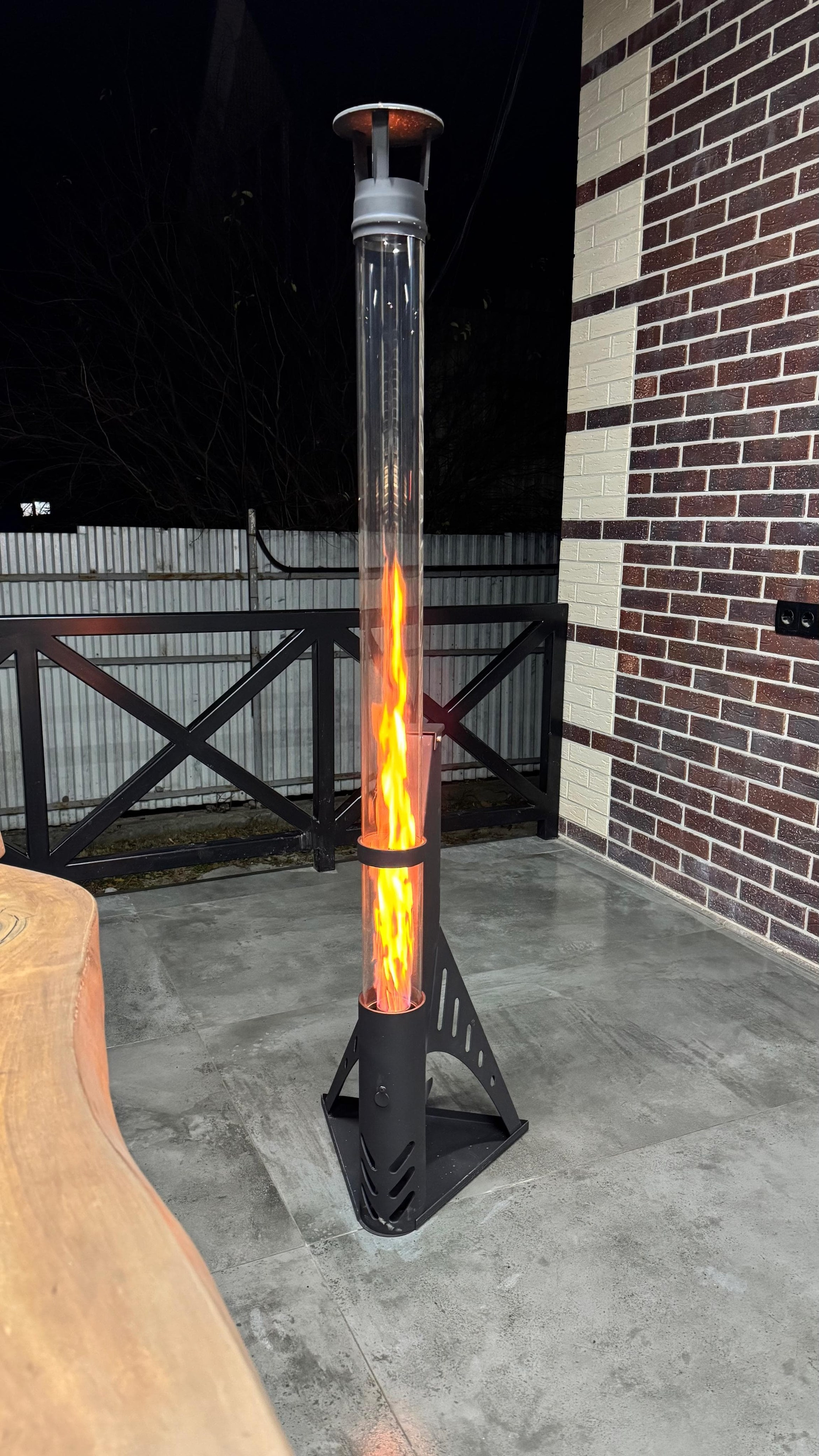 «Горыныч» уличный камин. Купить / заказать мангал для дома в Краснодаре от производителя «Мангал Мастер»