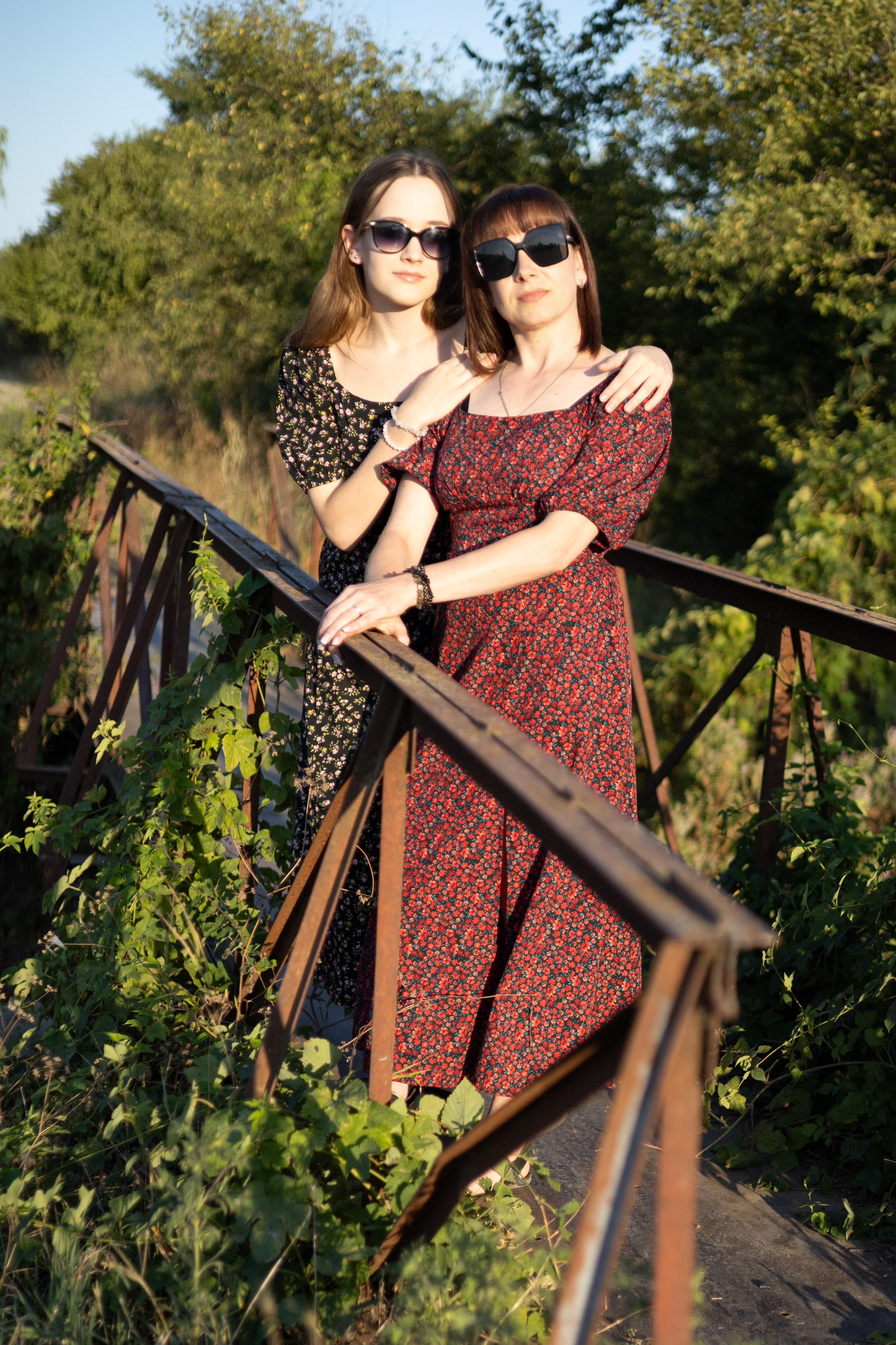 Виктория и Алина. Мама и дочка