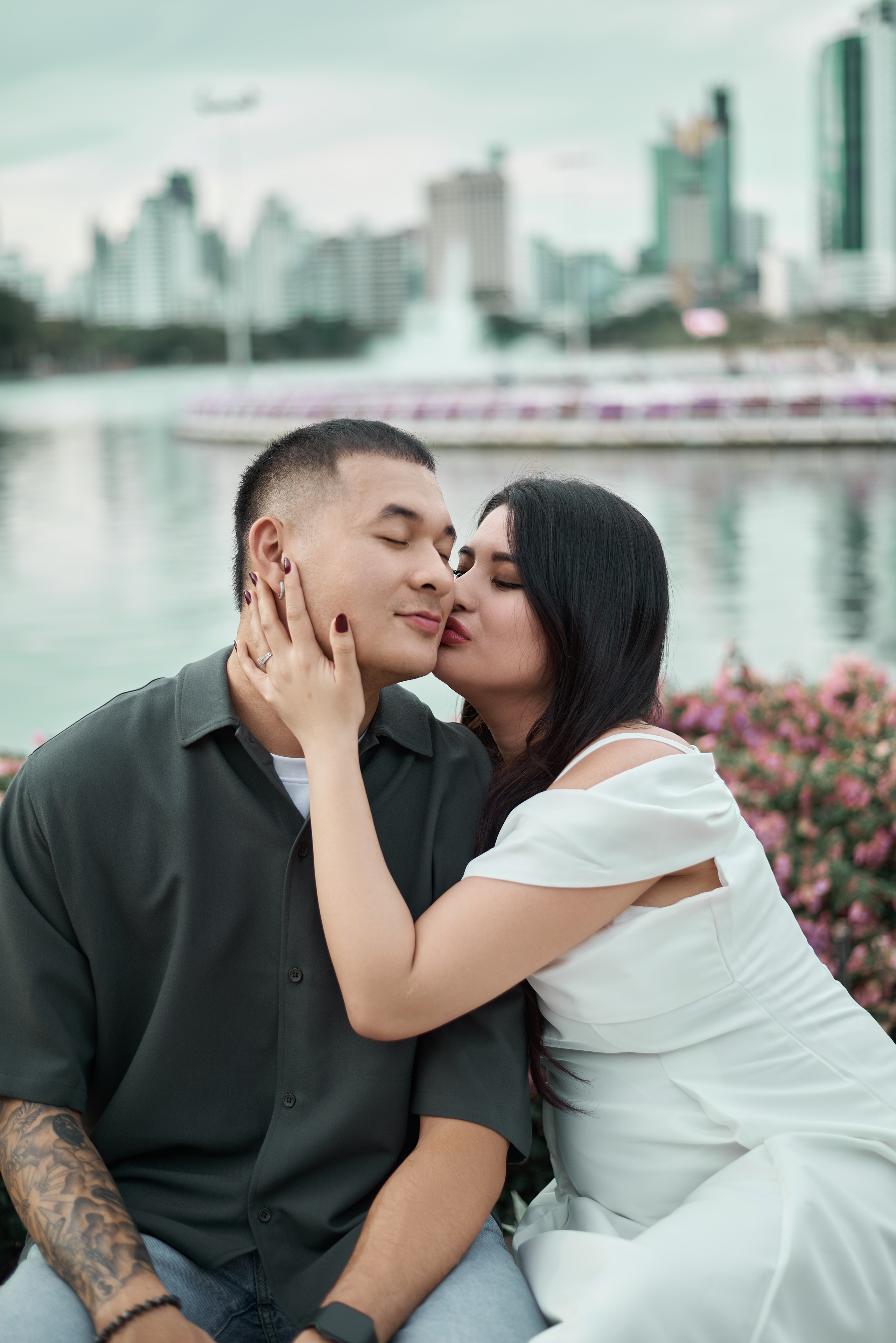 Lovestory in Bangkok (Queen Sirikit Park). Photographer Bangkok — Pattaya | фотограф Бангкок — Паттайа