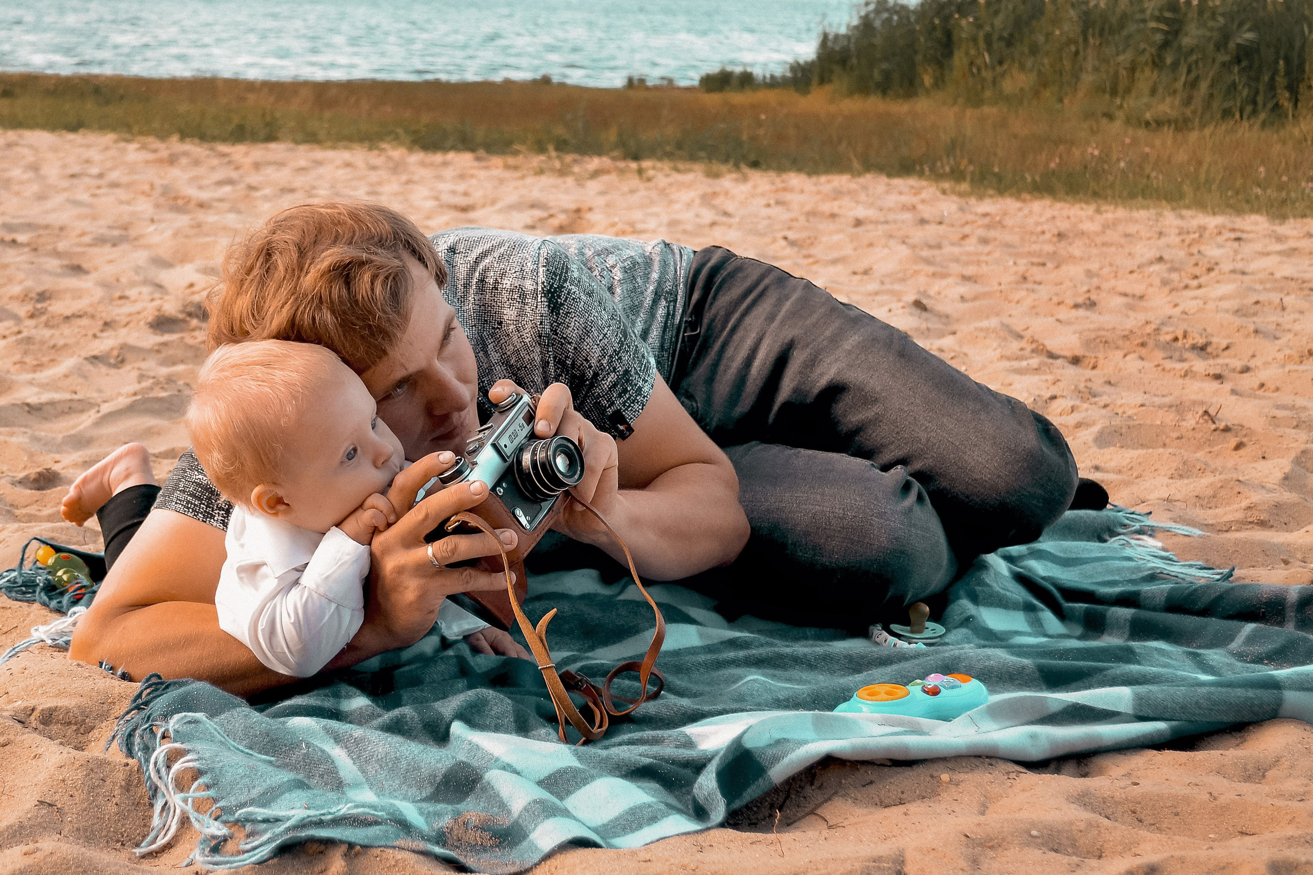 Лена, Сергей и Максим. Семейный и детский фотограф в городе Грязи Олеся Огурцова