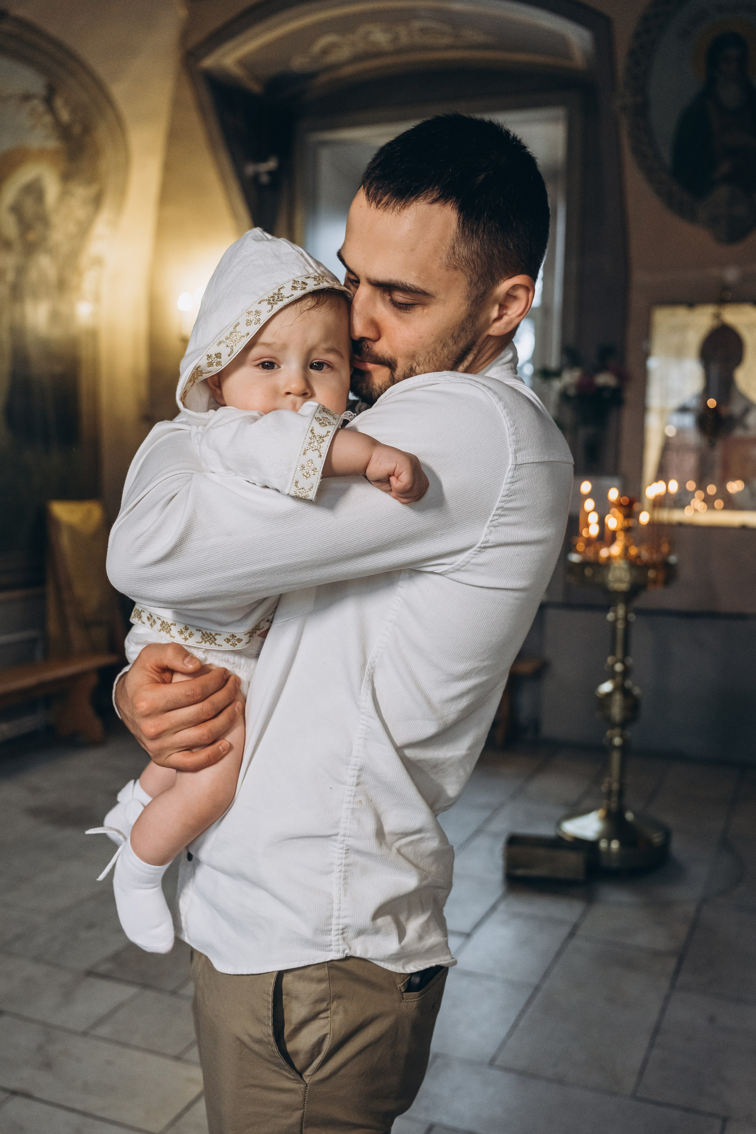 Таинство Крещения Демида. Фотограф Ольга Рубцова в Москве и Московской области