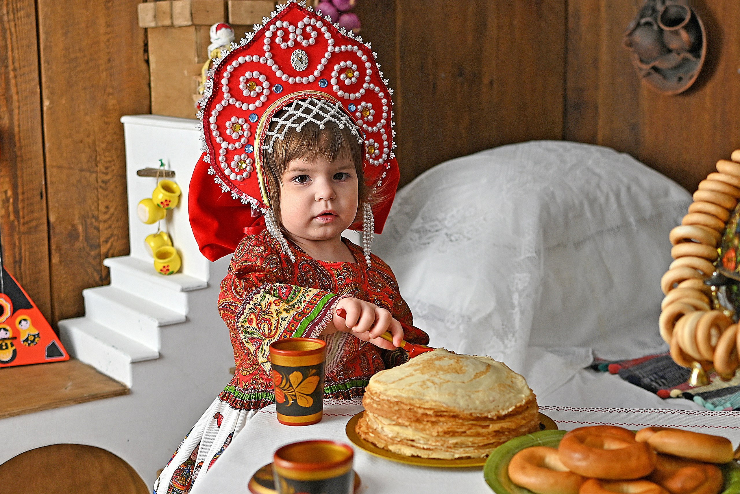 Масленица. Детская фотостудия «Ягоза»