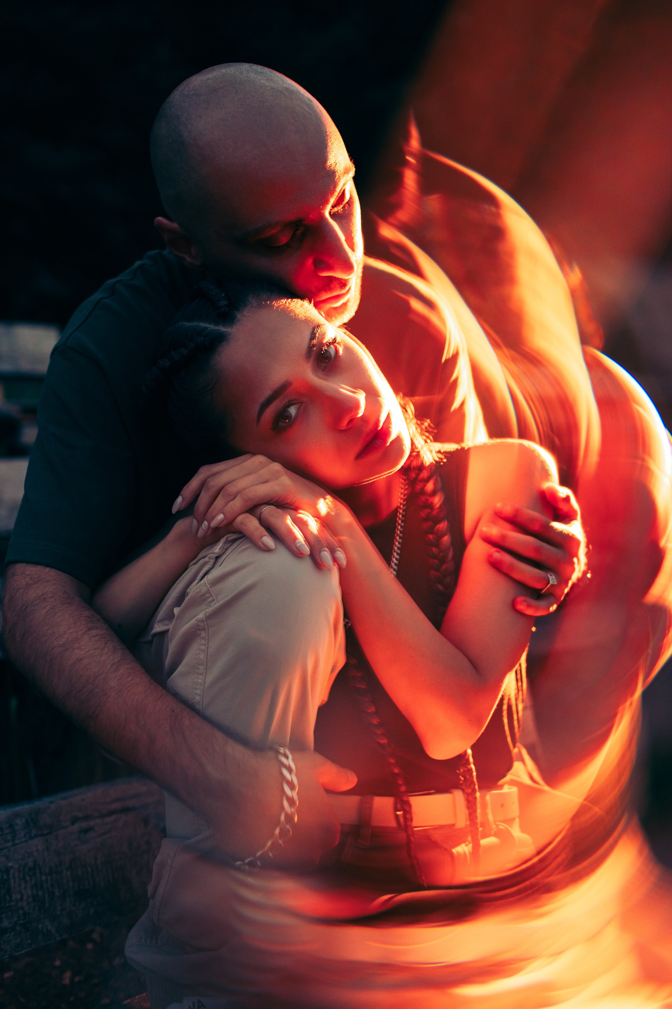 Город для двоих. Портретный фотограф Лакшин Денис. Истории через фотографию