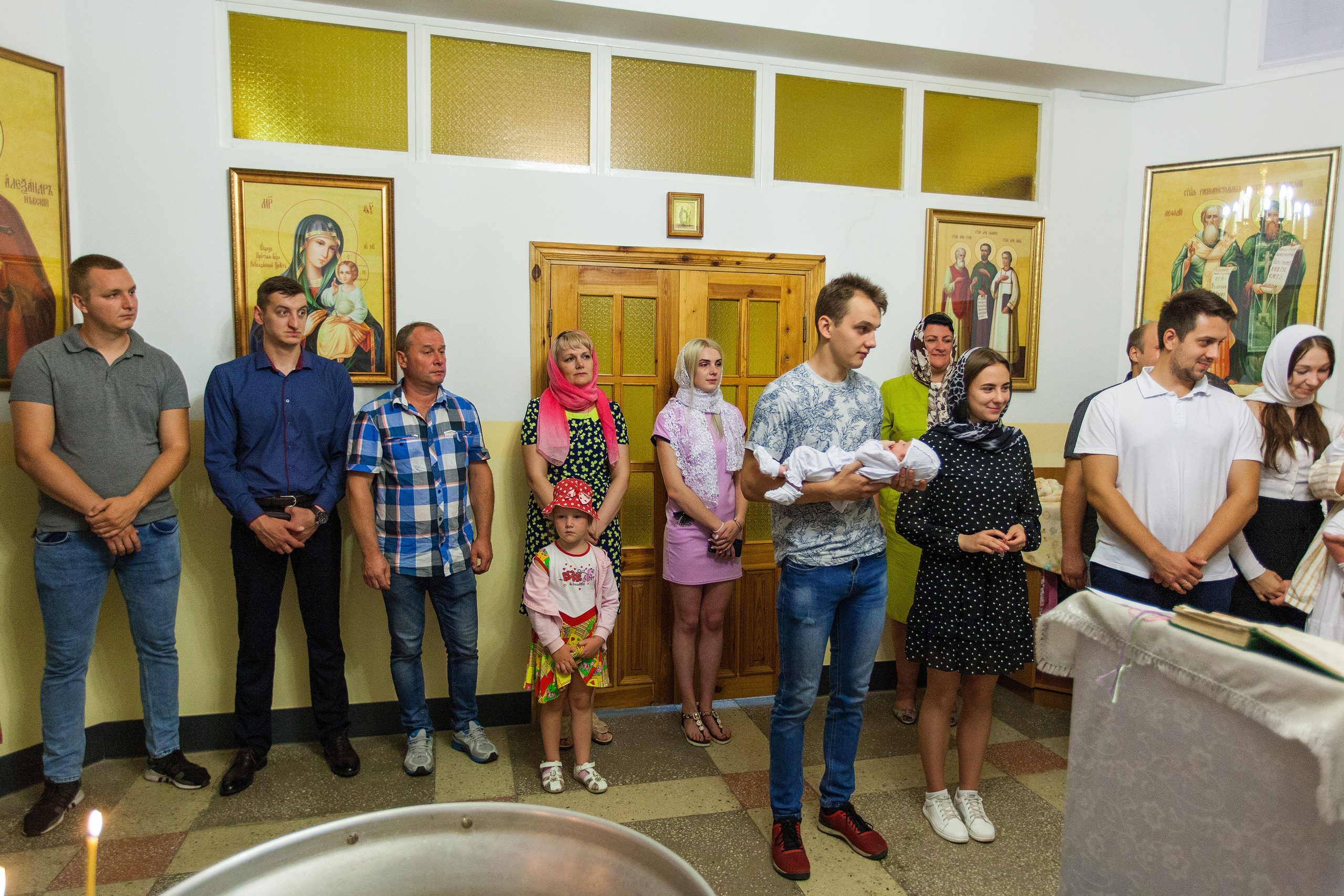 Крещение. Свадебный фотограф в Барановичах Вячеслав Шах-Гусейнов, фотошкола