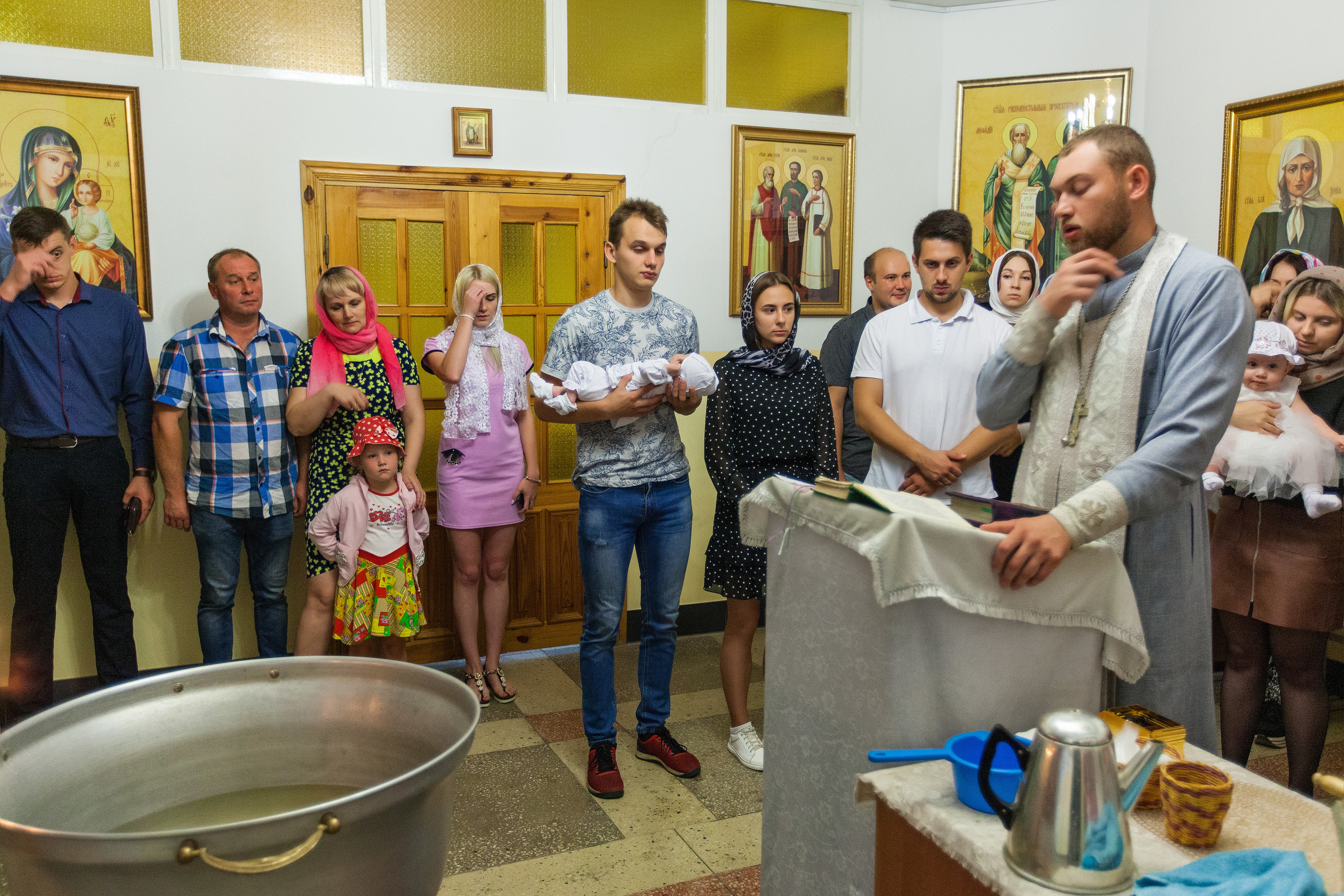 Крещение. Свадебный фотограф в Барановичах Вячеслав Шах-Гусейнов, фотошкола
