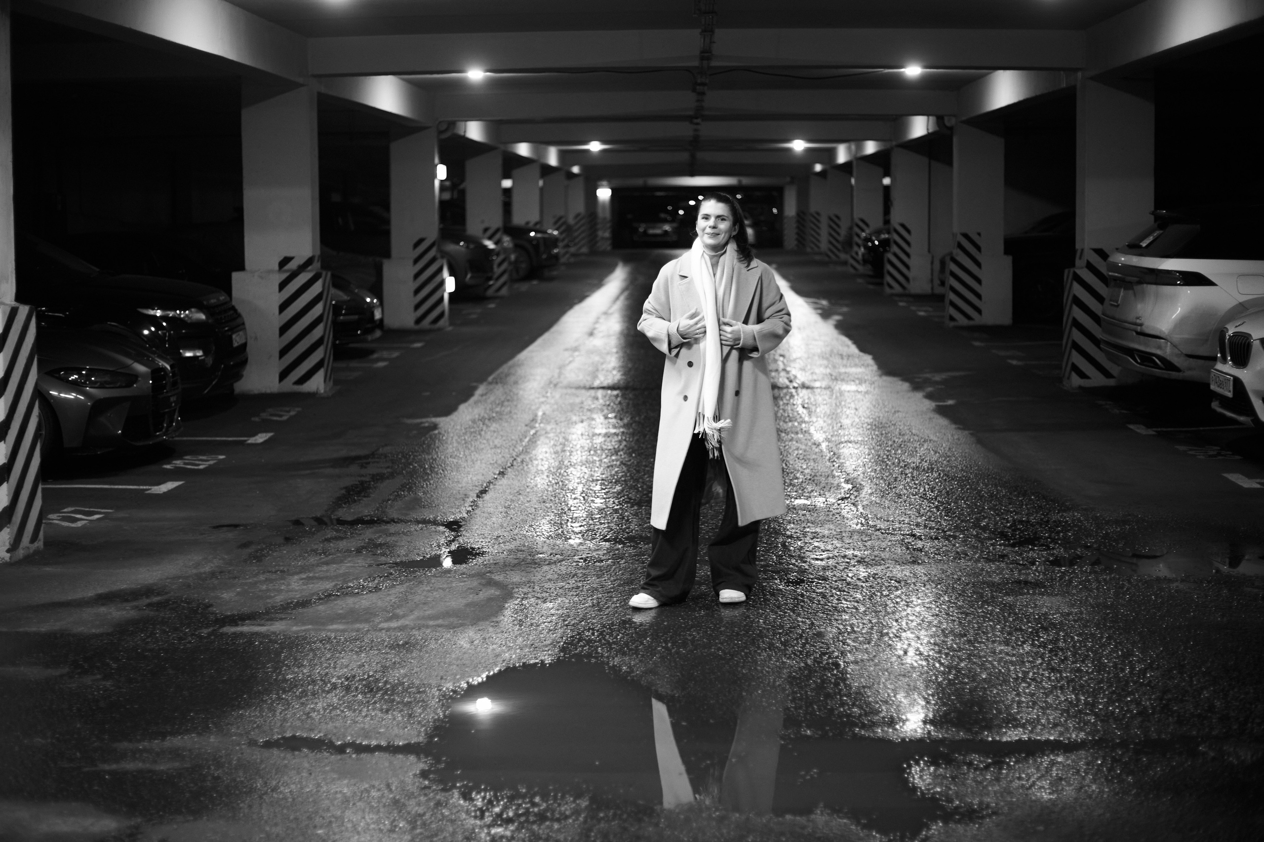 Прогулочная фотосессия в ЖК Сколковский. Анна Потявина. Фотограф Москва