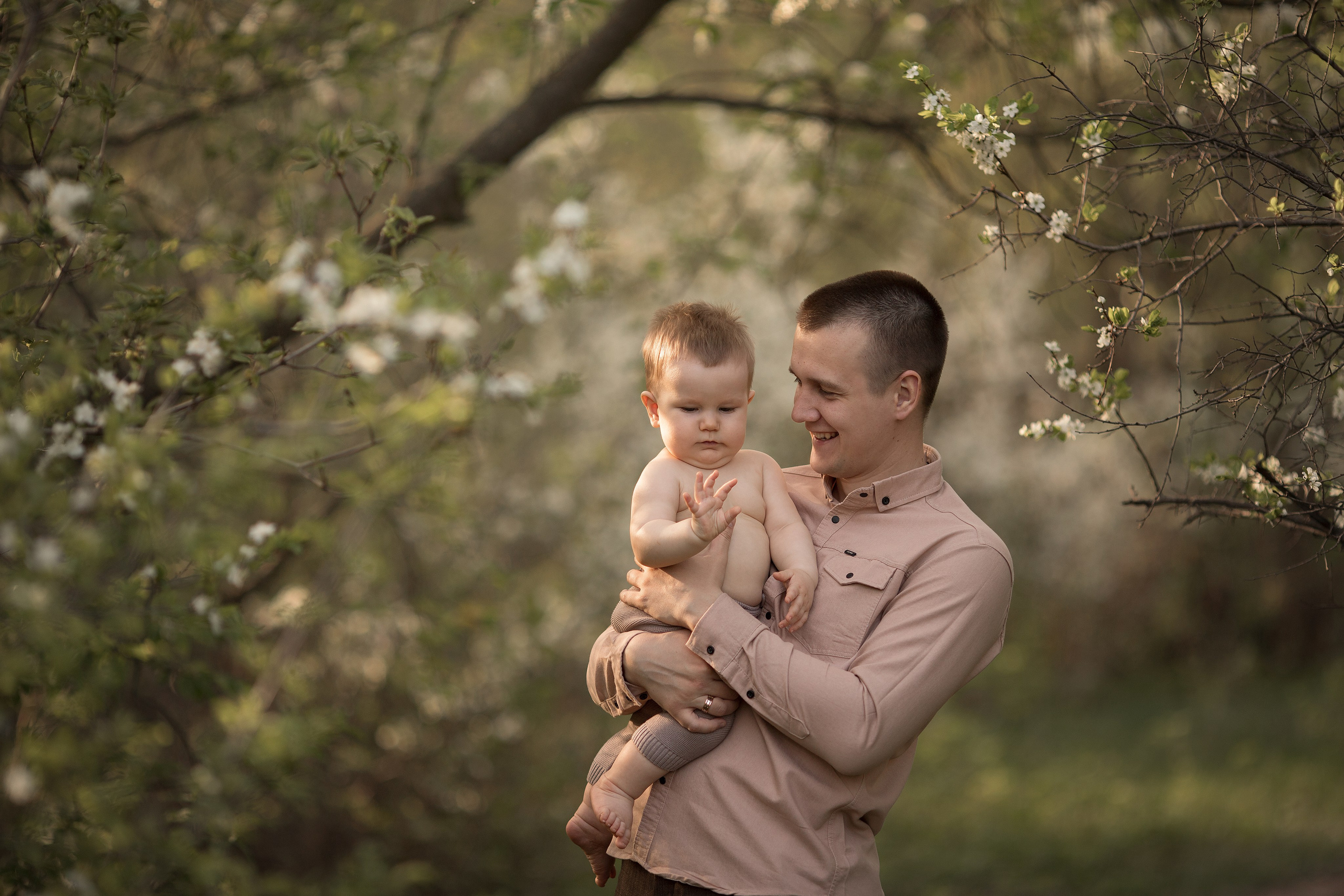 Первая весна. Семейный и детский фотограф в Саратове Полина Коткина