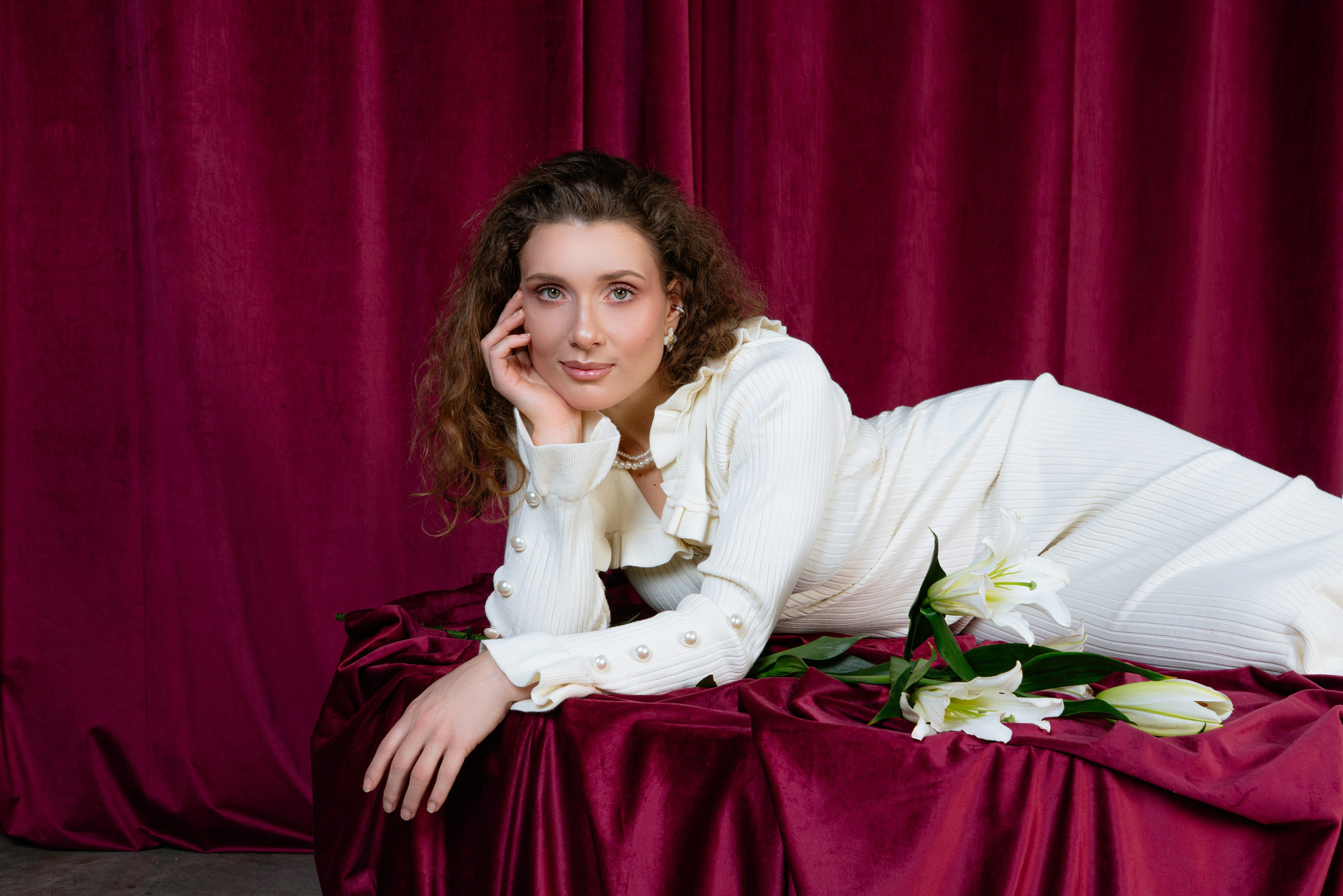 Лилии. Женский фотограф в Москве Анастасия Сидорова