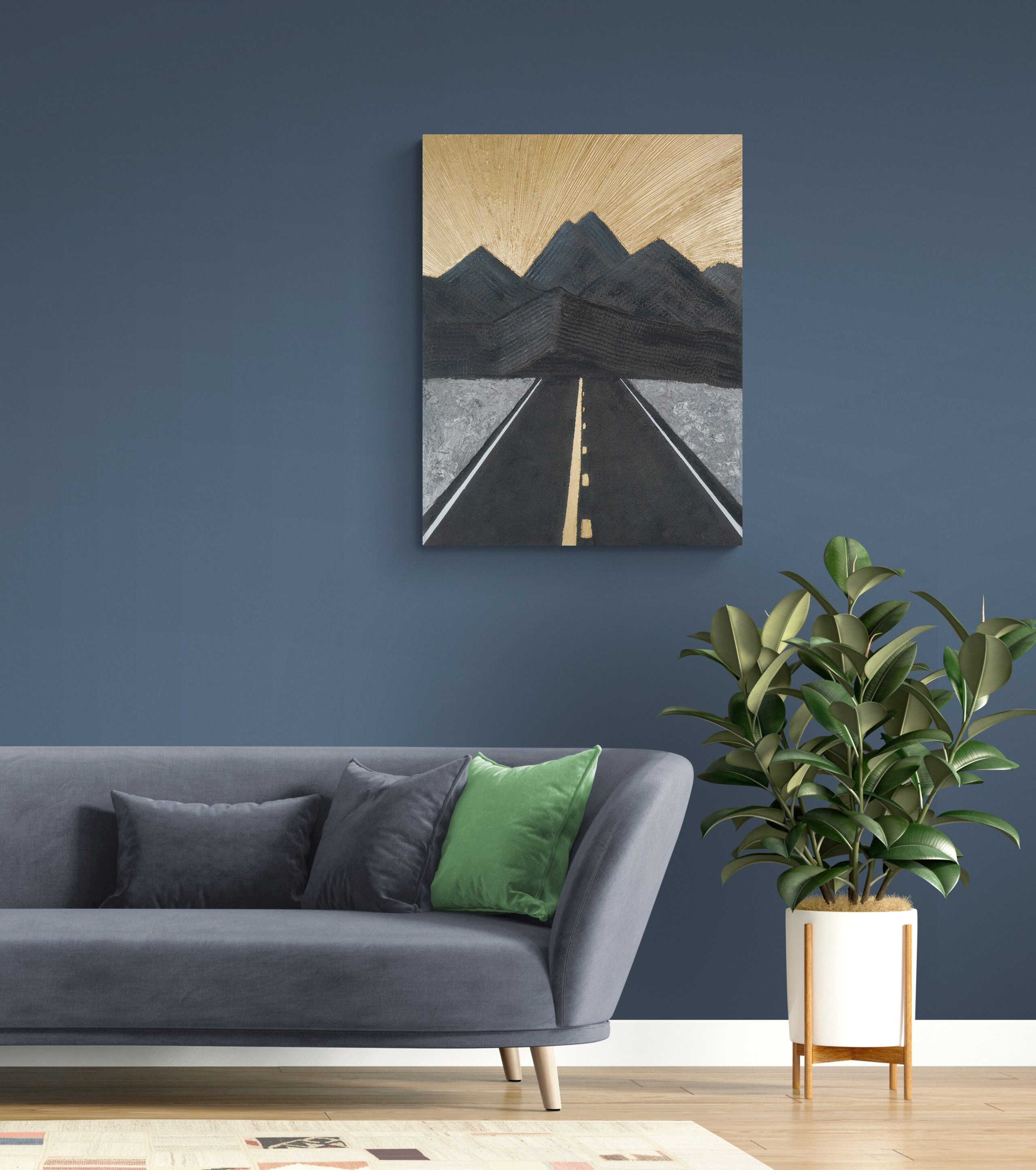 Абстракция. Художник Анастасия Кисткина, Петербург