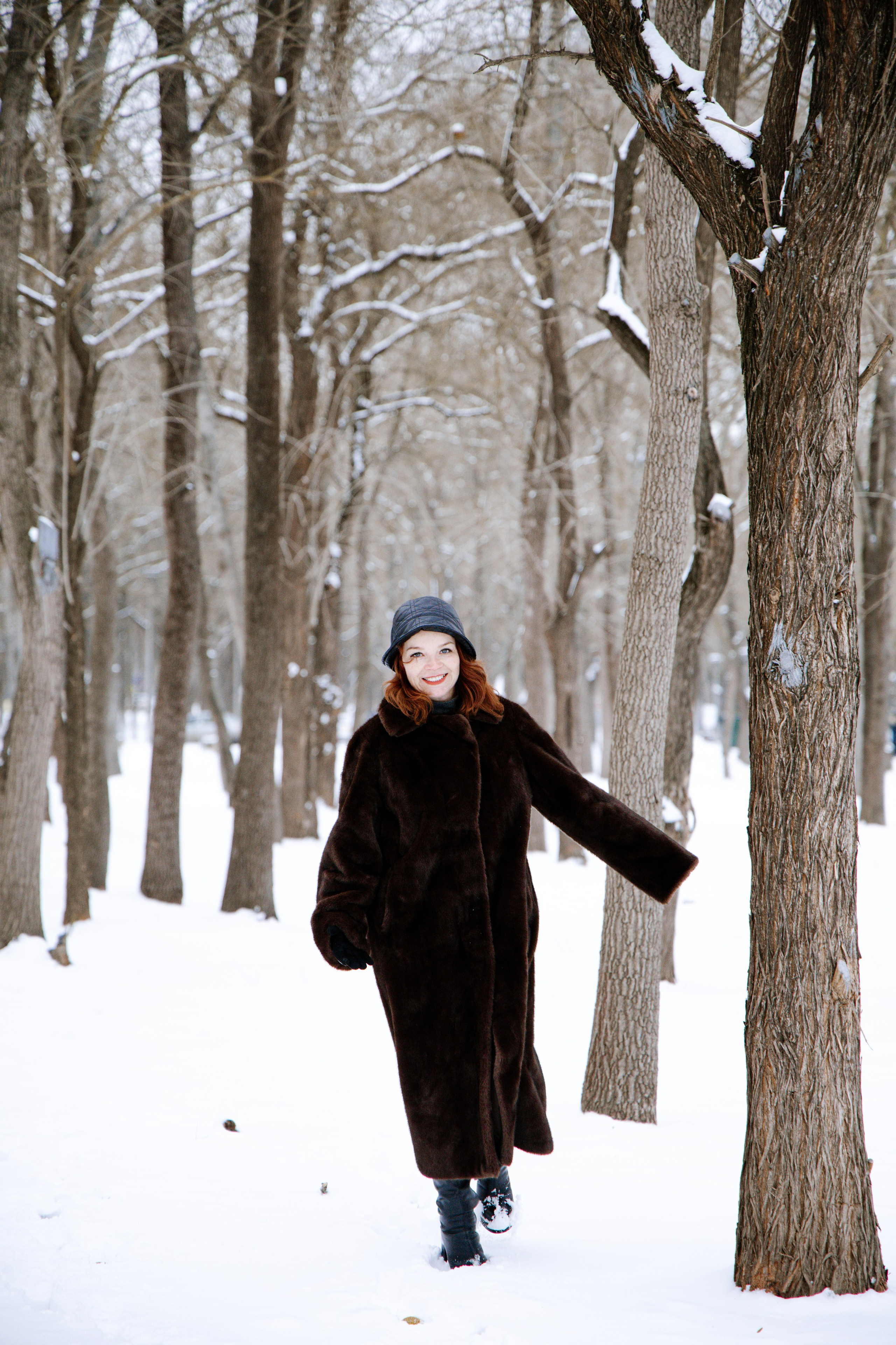 Снежная прогулка Александры. Семейный фотограф | Керчь | Ивановская Виктория