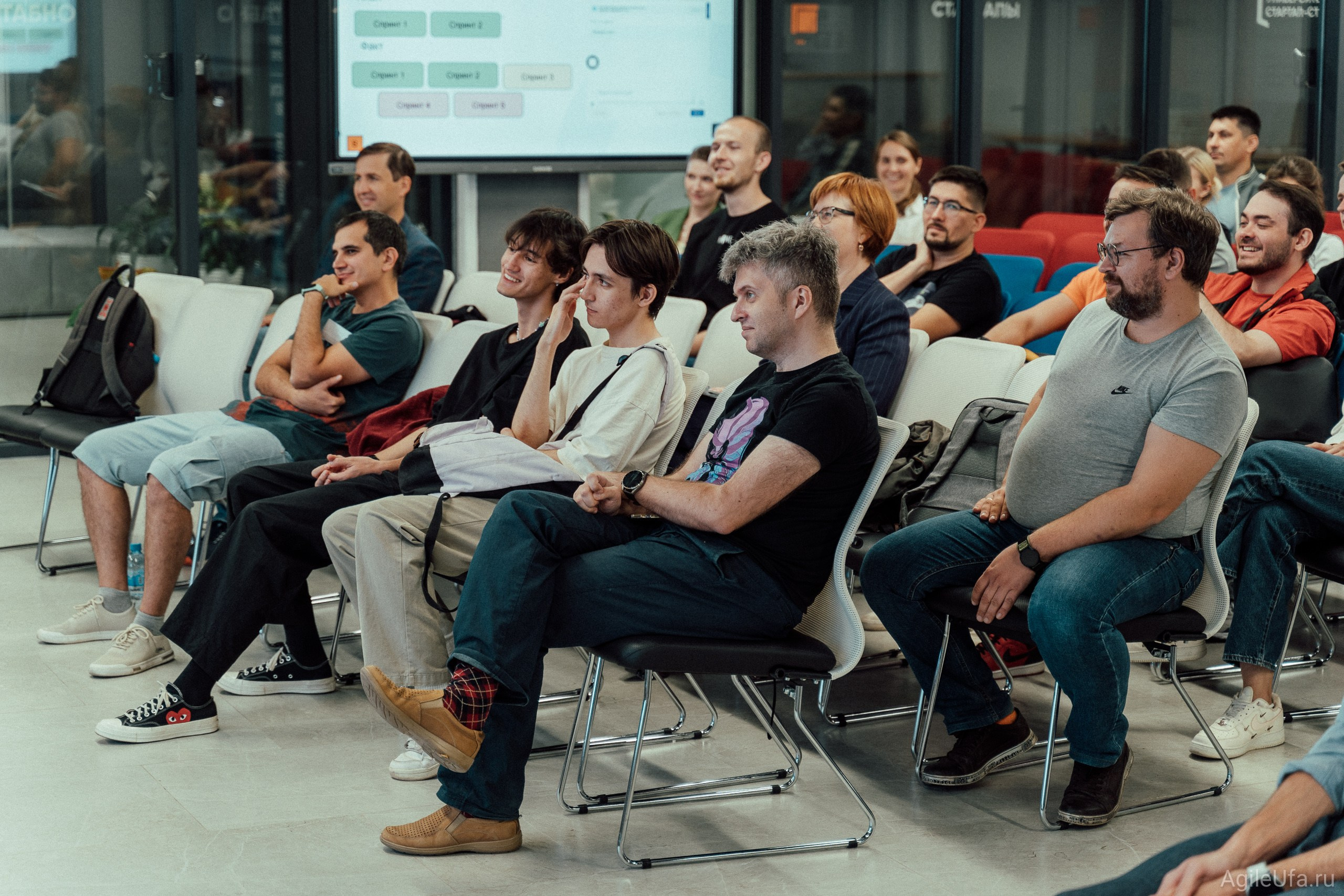 Митап Life in Agile: Здоровье, дело, страсть! — 12 сентября 2024. Фотограф Шибков Константин