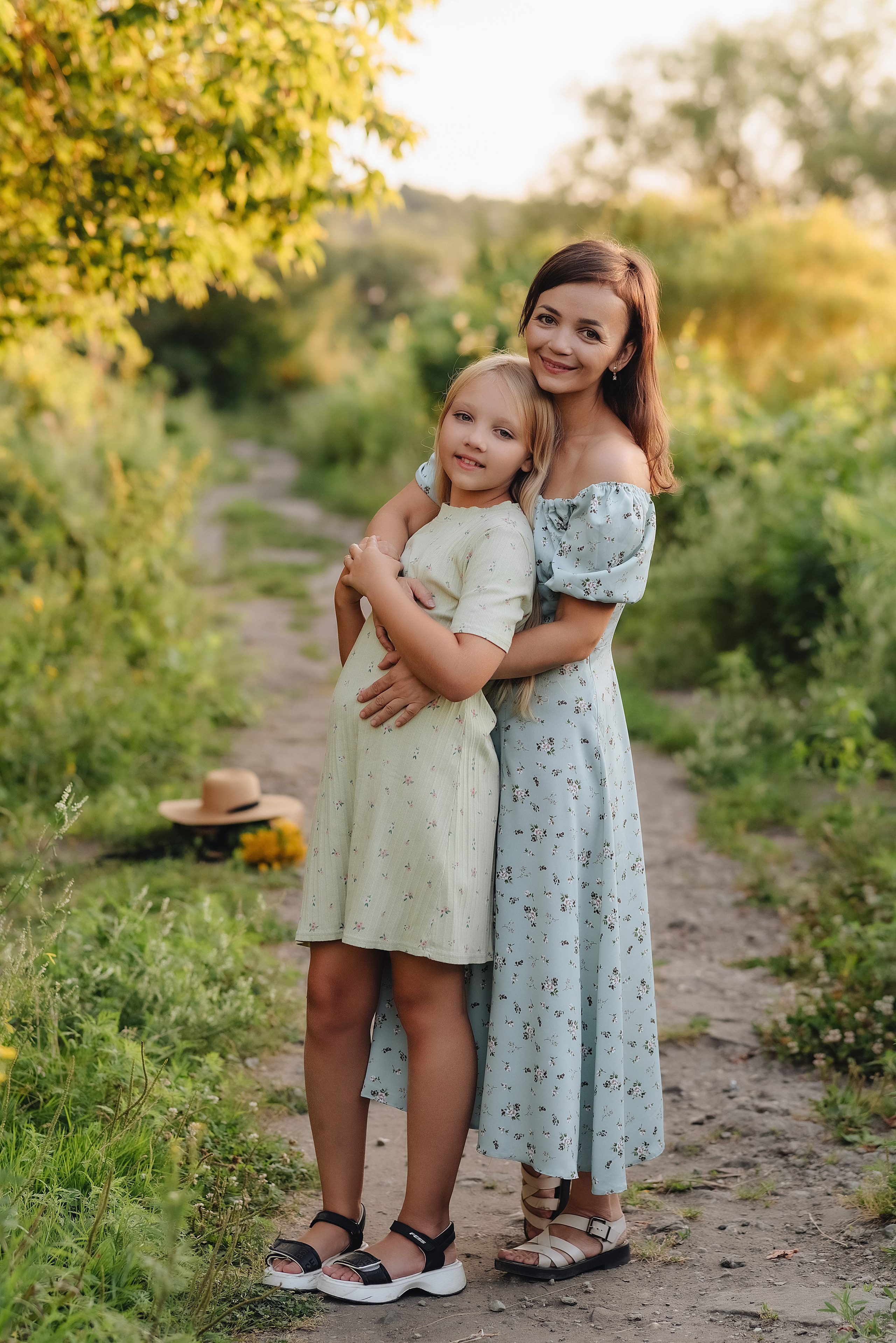 Семейная съемка на закате. Фотограф Карина Шмулёва. Воронеж и область