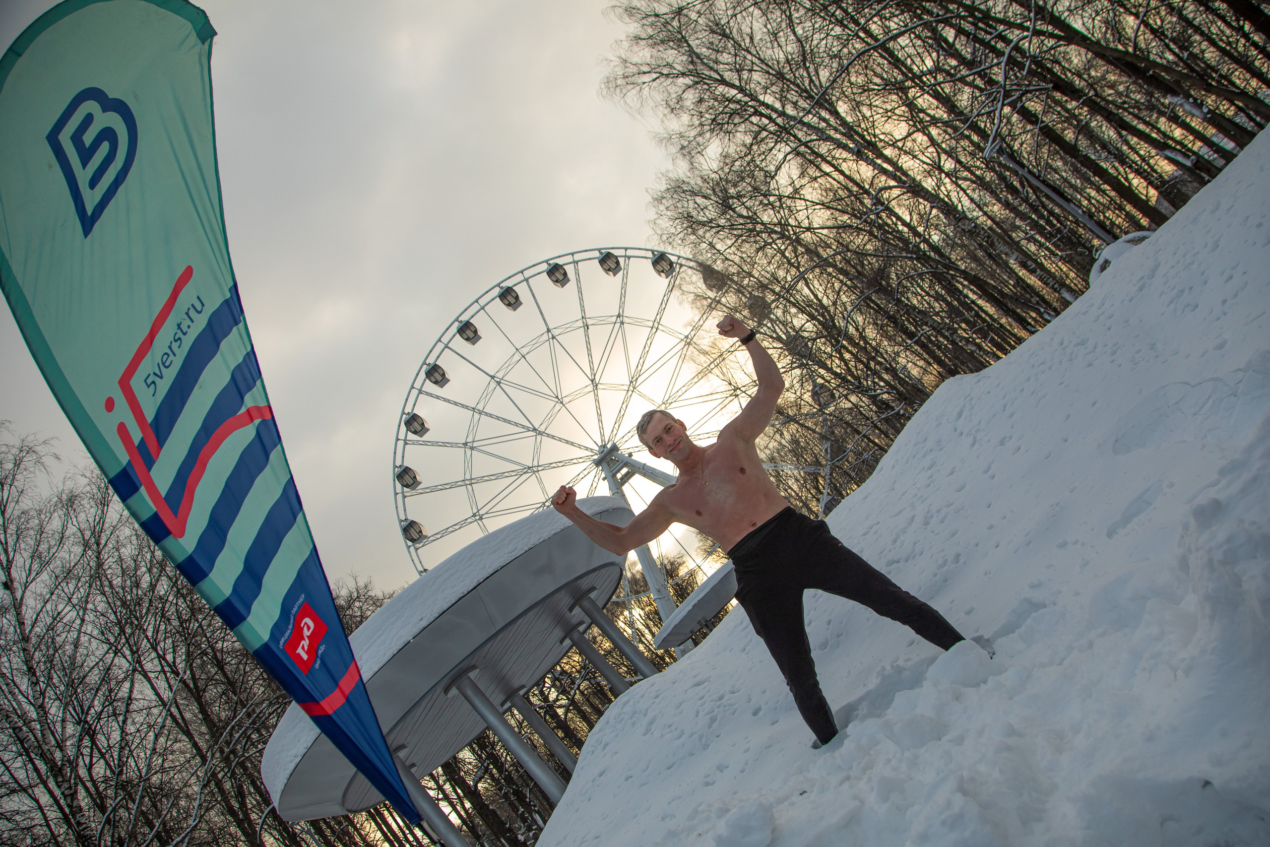 5 вёрст Химки, 90 забег, 10 февраля 2024 г. Фотограф Сергей Ловкий