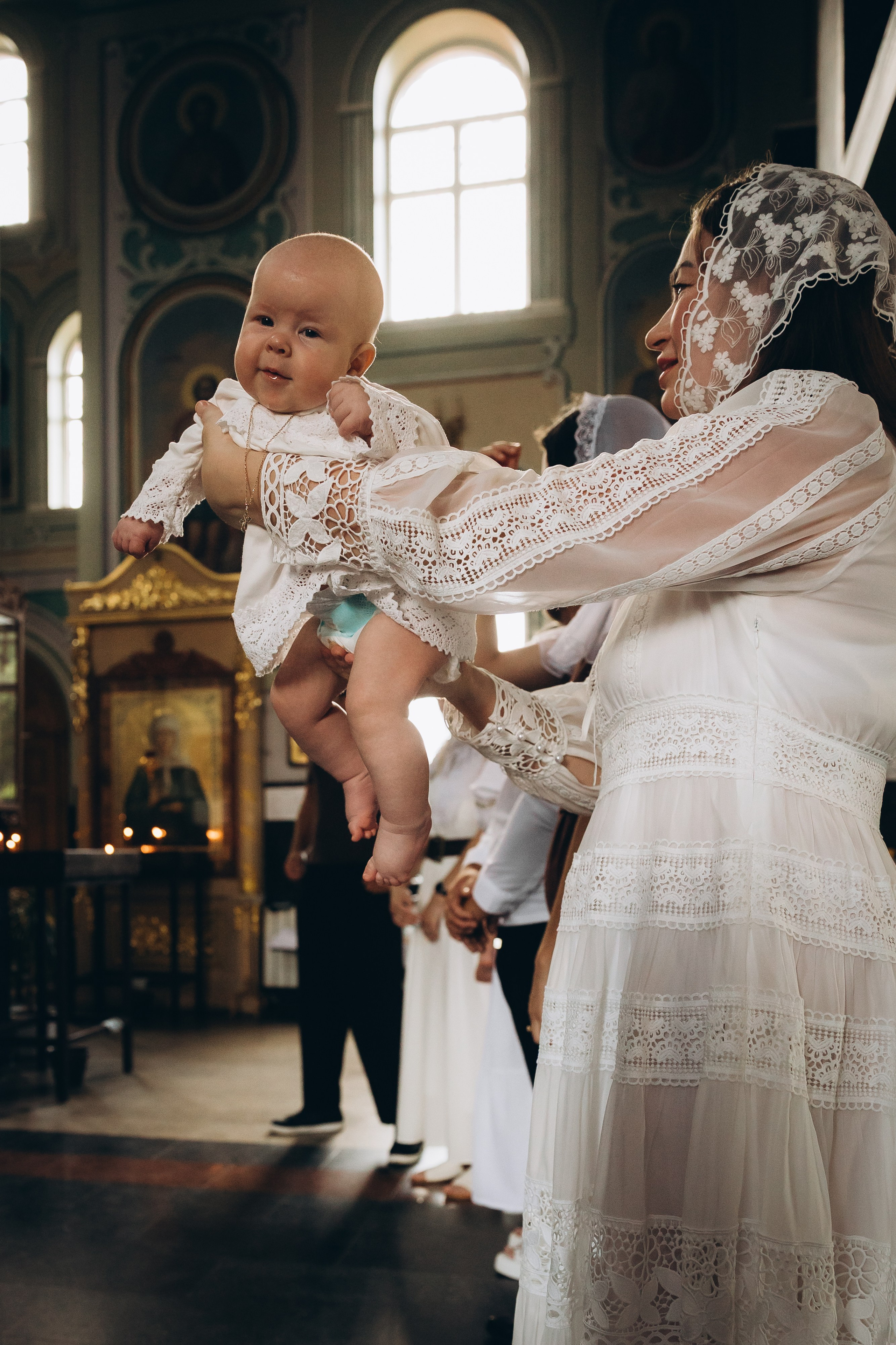 Таинство Крещения Евы. Фотограф в Краснодаре Алла Потоцкая