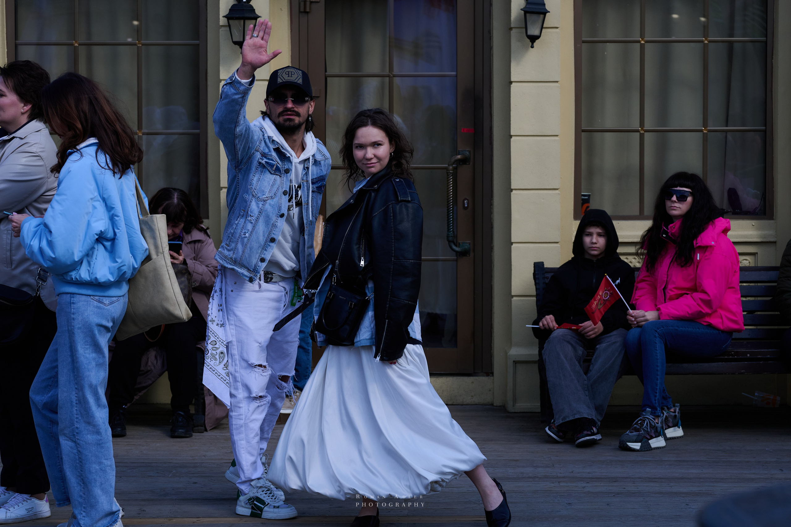 Московская весна Победы. Фотограф Роман Адлер