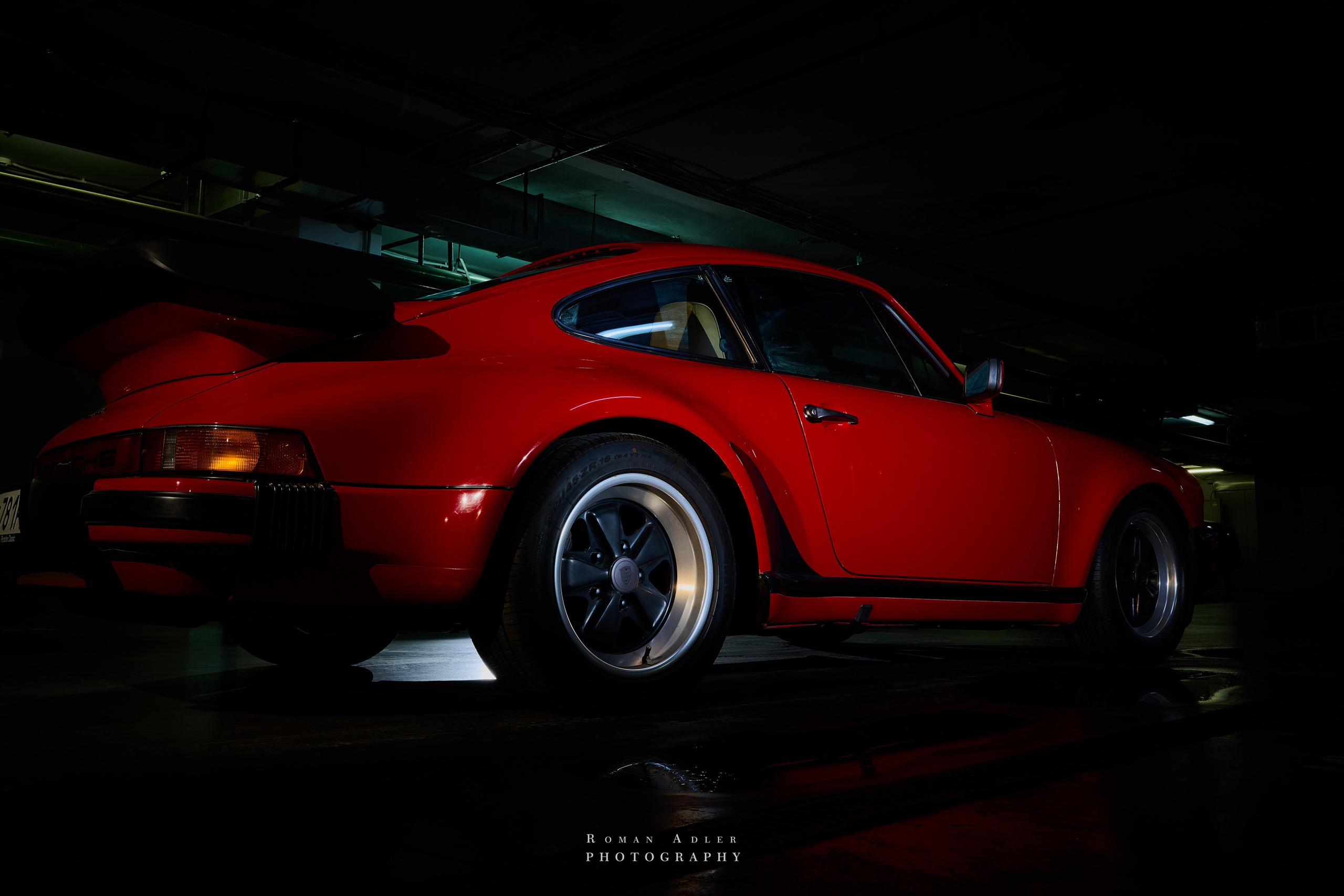 Porsche 911 Turbo. Фотограф Роман Адлер