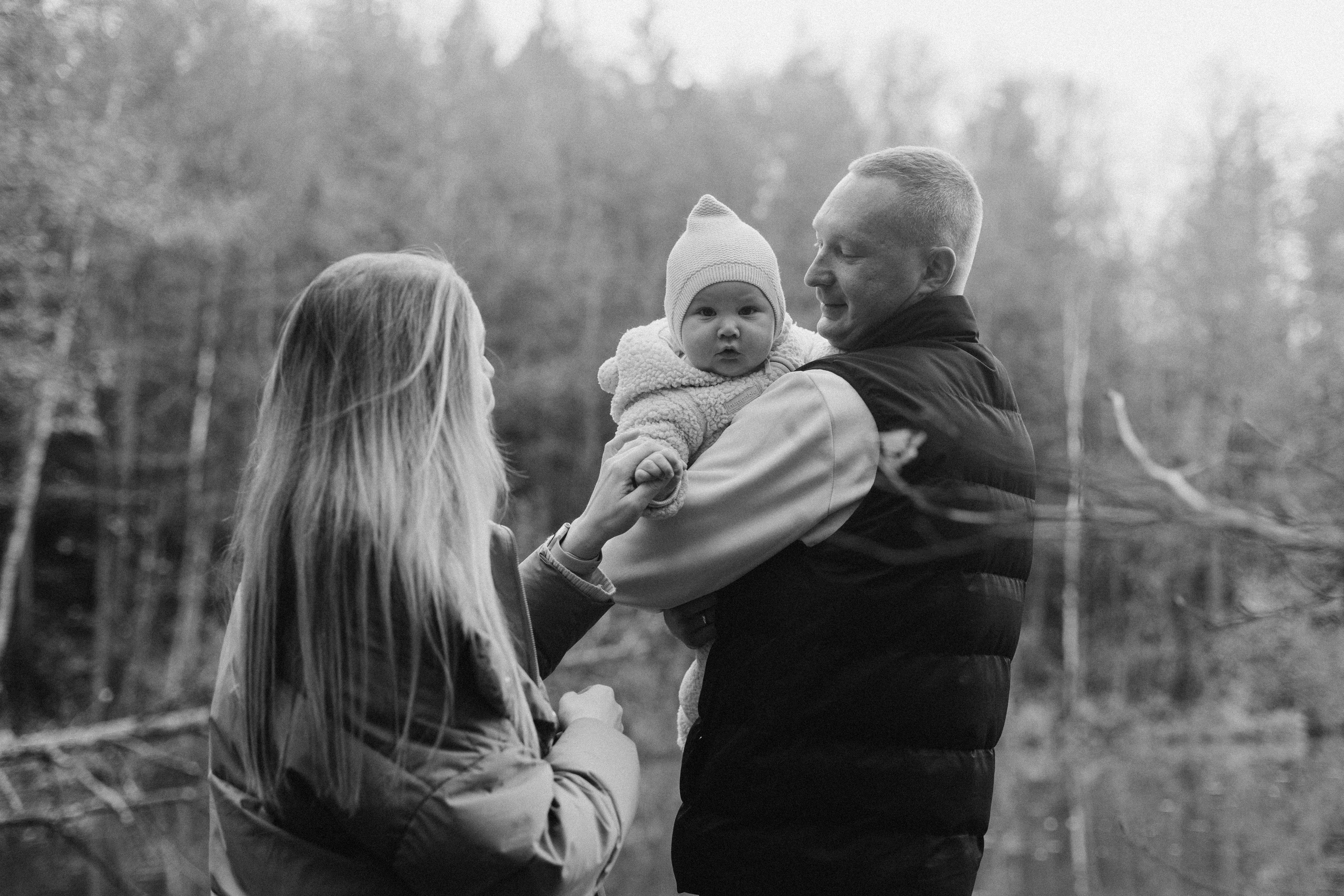 В осеннем лесу. Фотограф из Петербурга