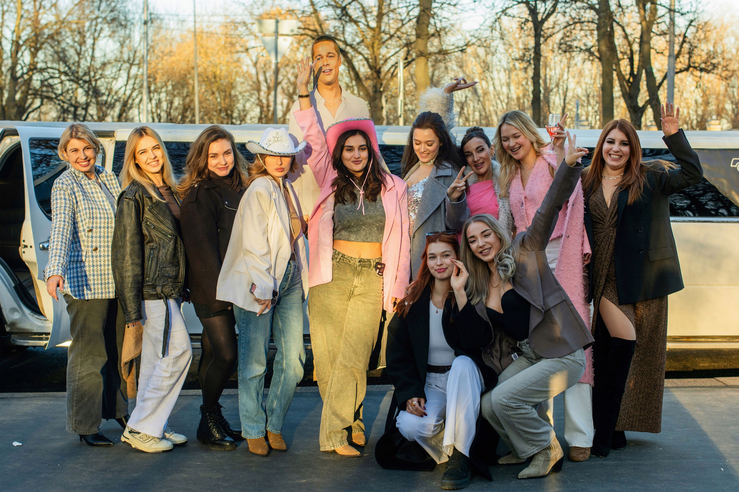 Девичник в лимузине. Фотограф в Москве Ангелина Ким