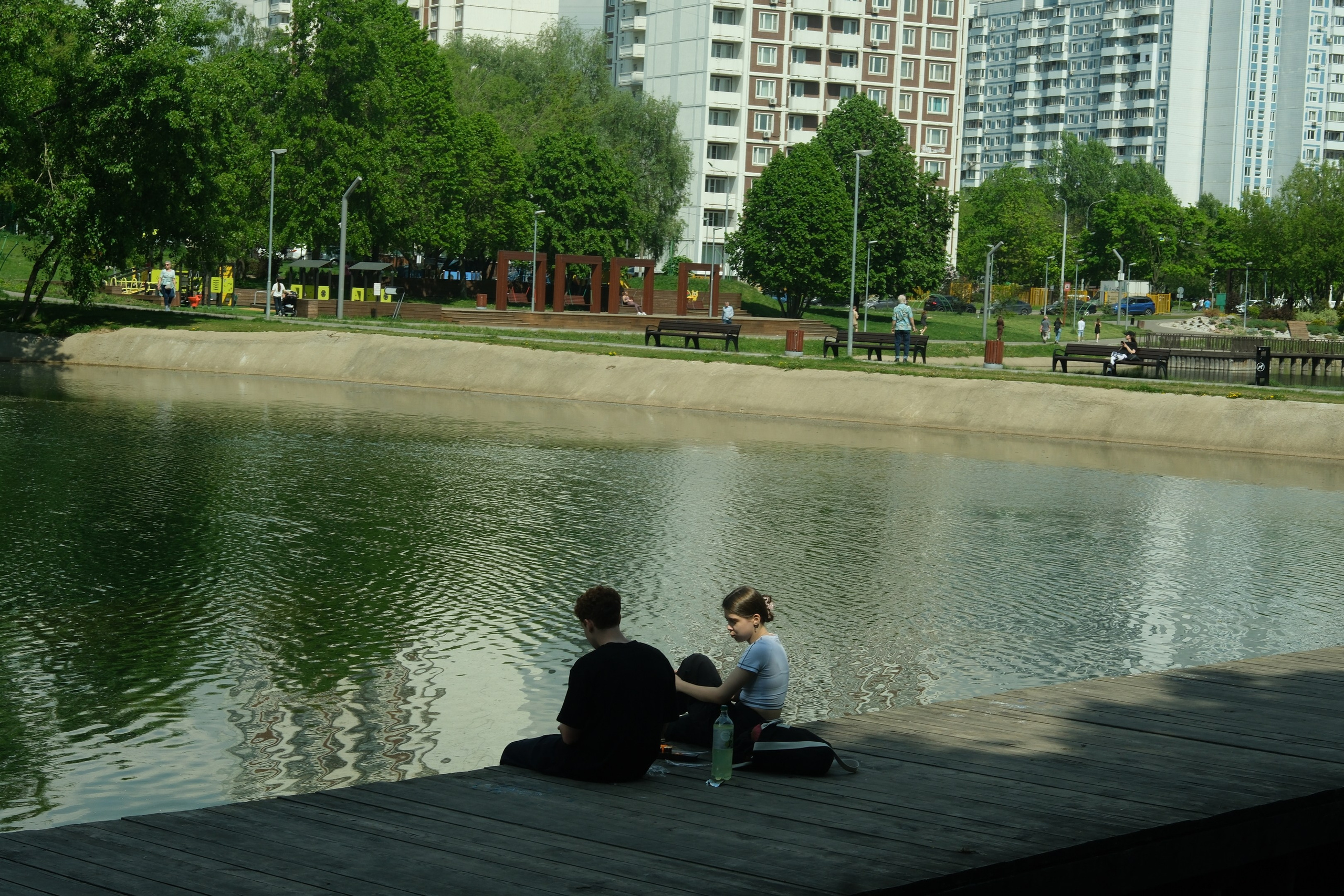 Кировоградские каскадные пруды 2024. Улица, люди, жизнь…