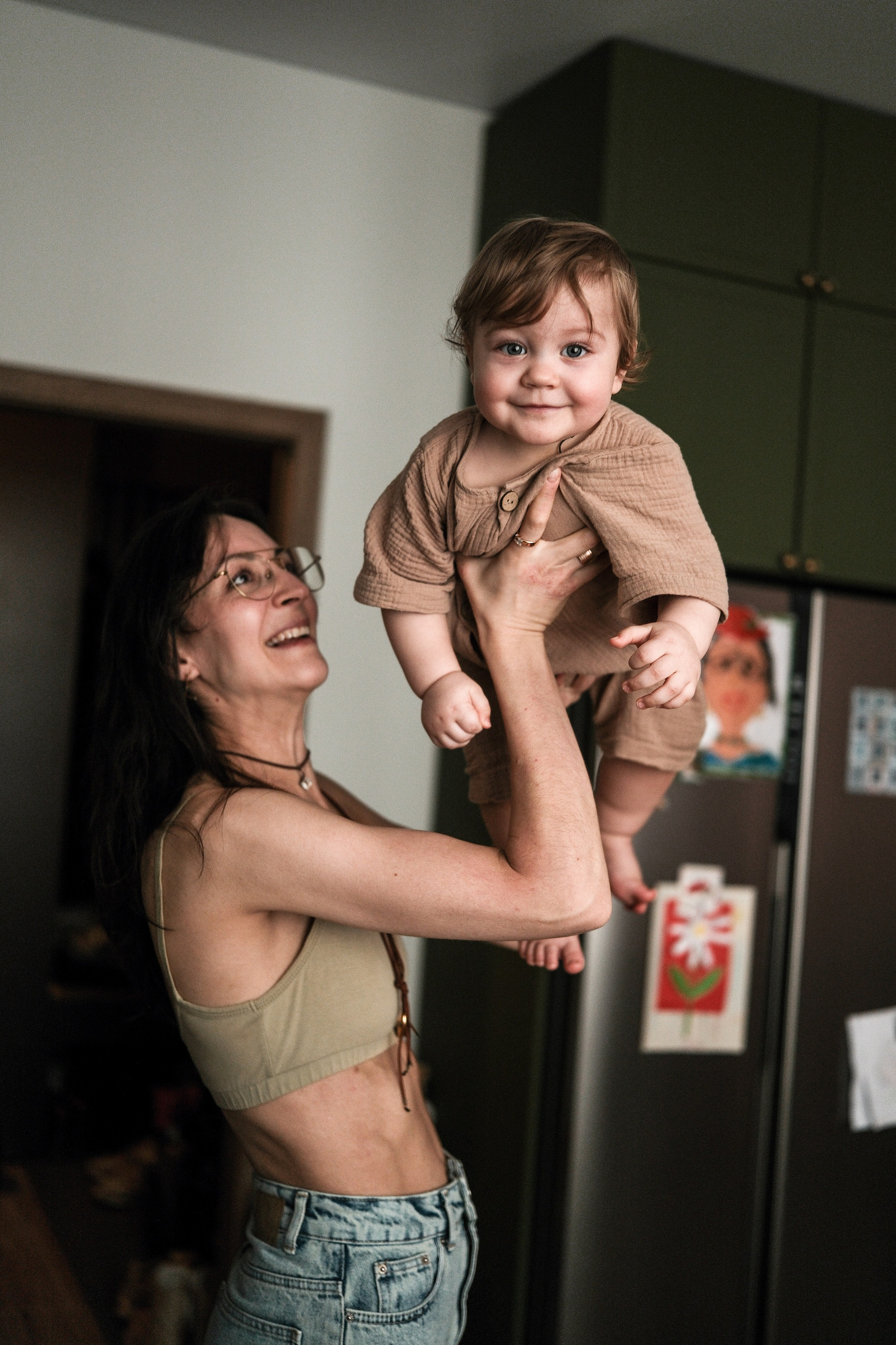 Годик Мирону. Семейный детский ньюборн фотограф в Москве Марта Петрова