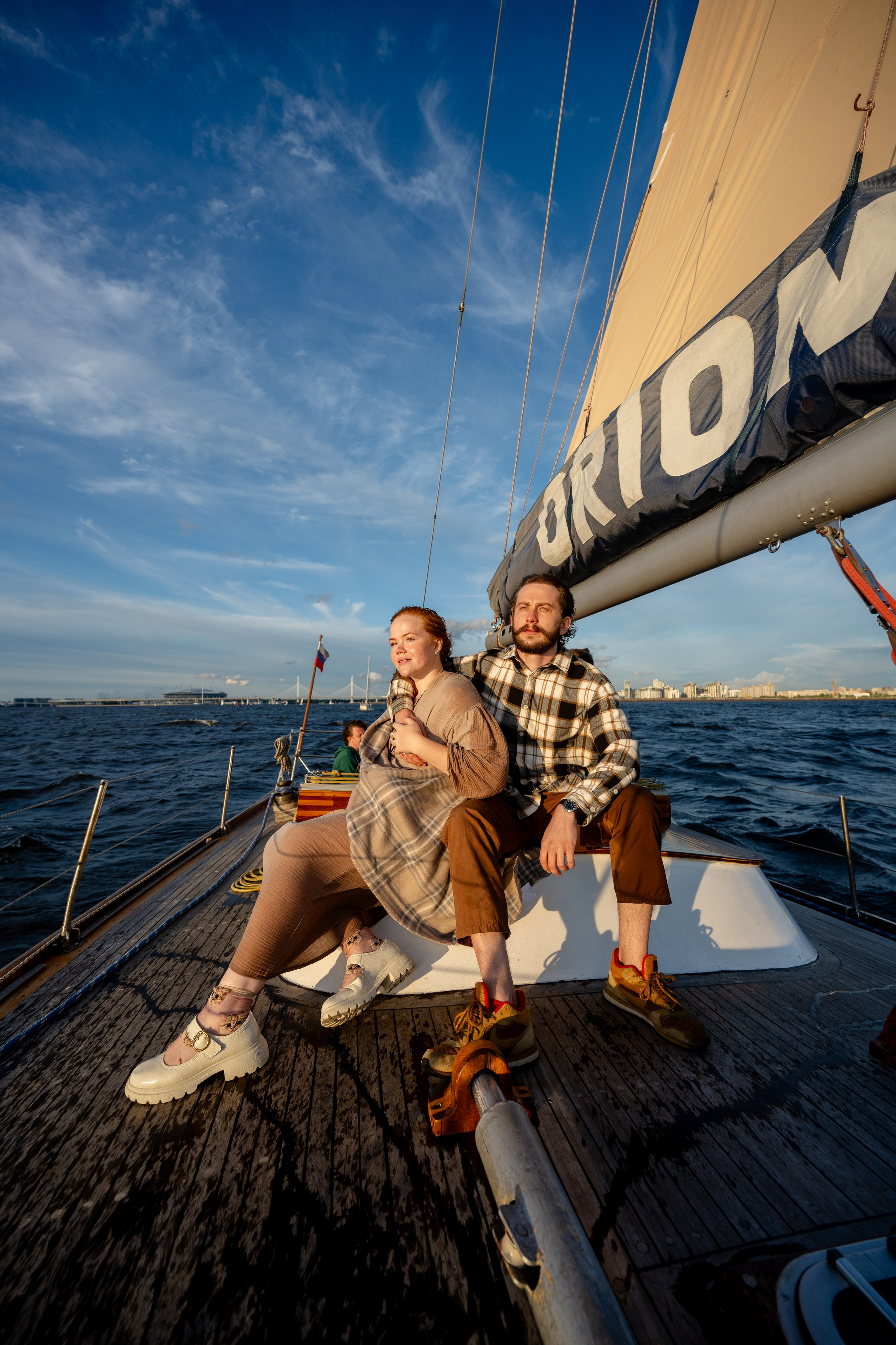 Даниил и Виктория. Яхта. Свадебный и семейный фотограф в СПб Валерия Фомичева