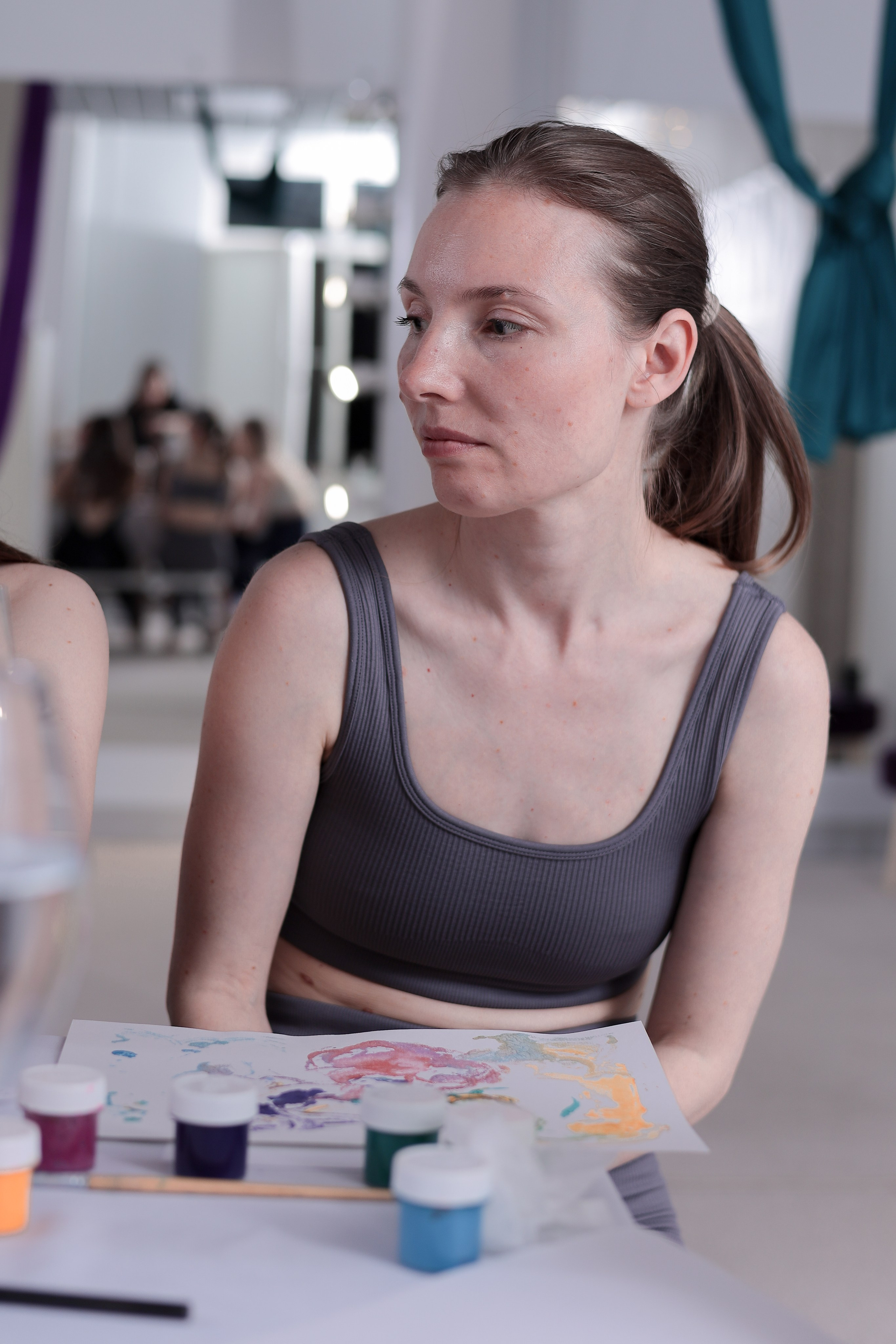 Арт-терапия + аэройога. Фотограф Надршина Лилия