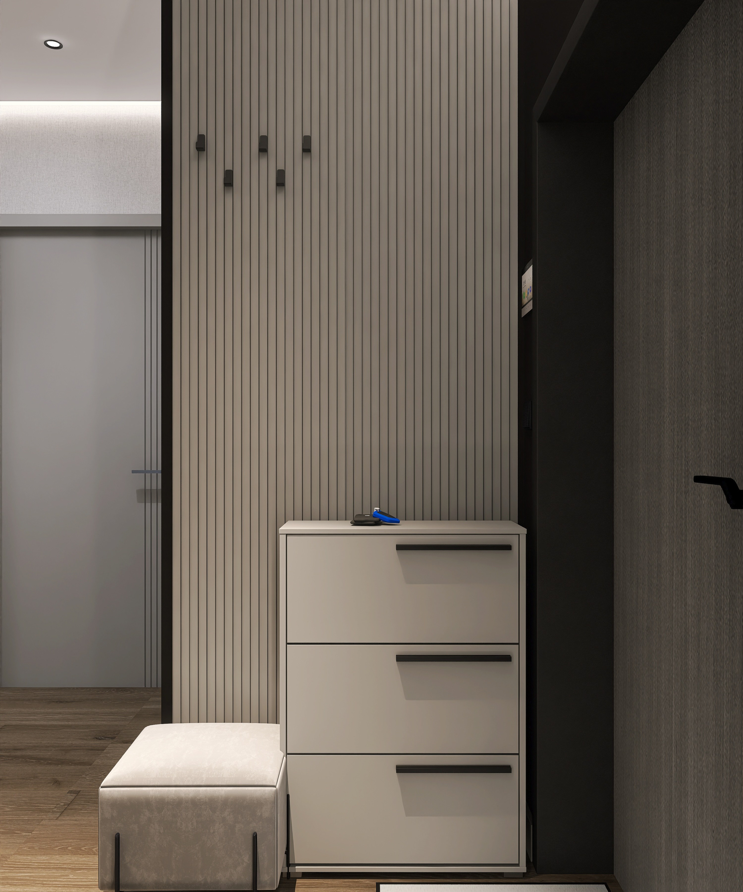 ЖК  на Добролюбова. Площадь 65 кв. м. Дизайнер интерьера в Новосибирске_Елена Сергеева