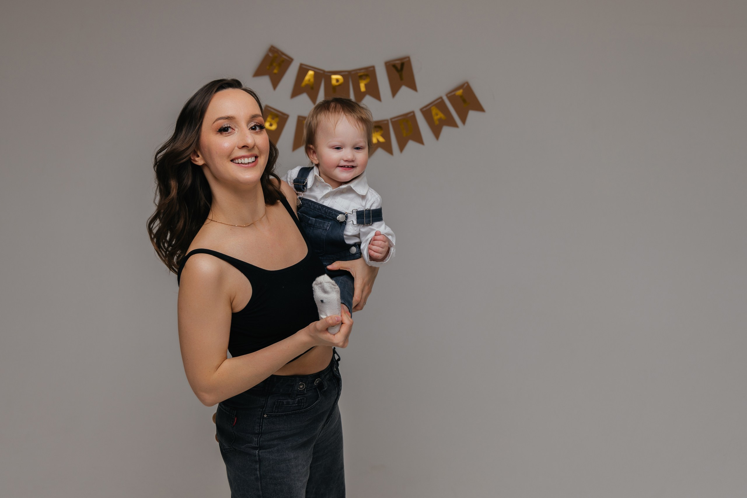 Семейная фотосессия в студии. Фотограф Алексей Солопов