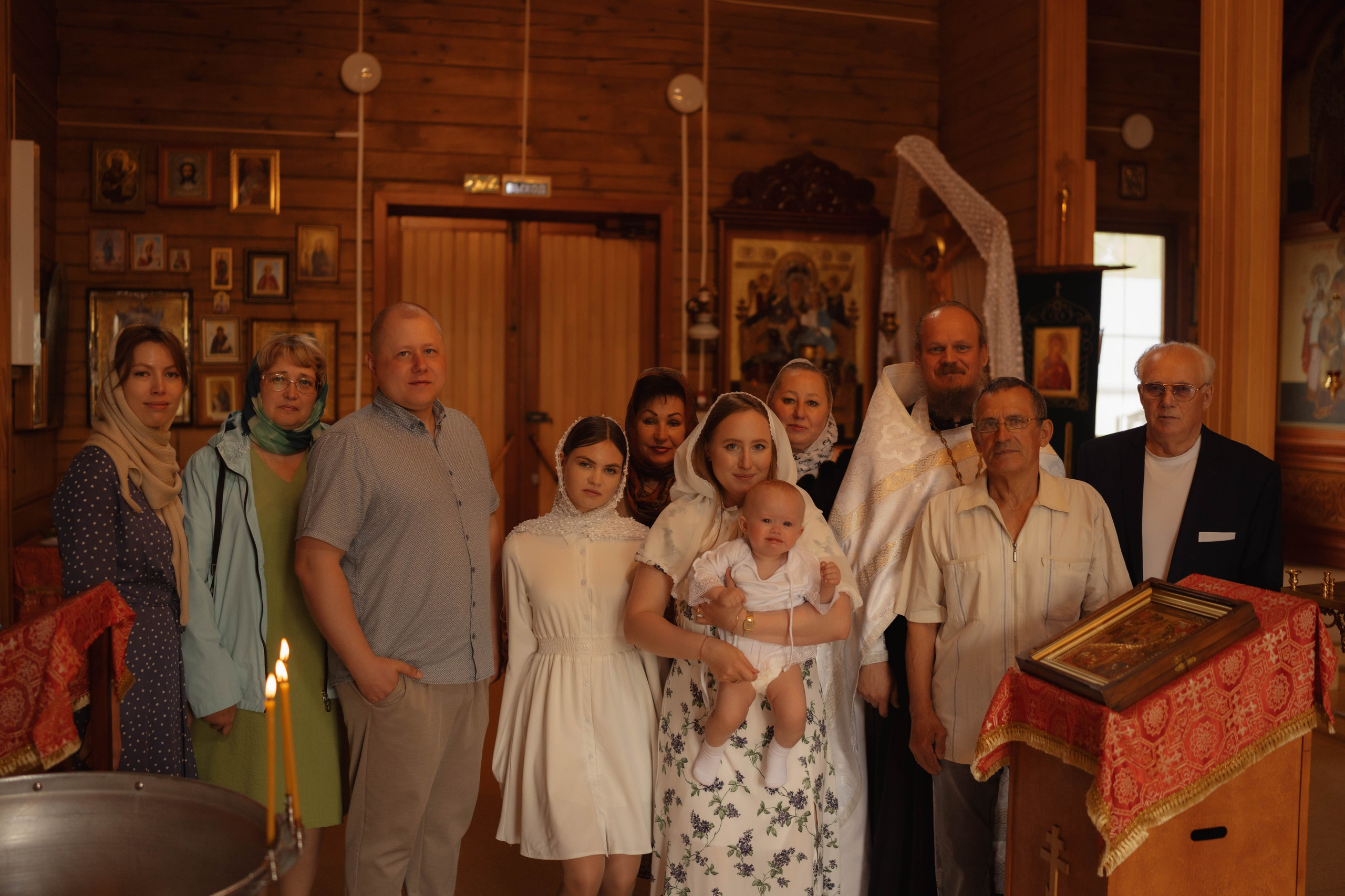 Крещение Любы. Фотограф в Новосибирске Диана Ильиных