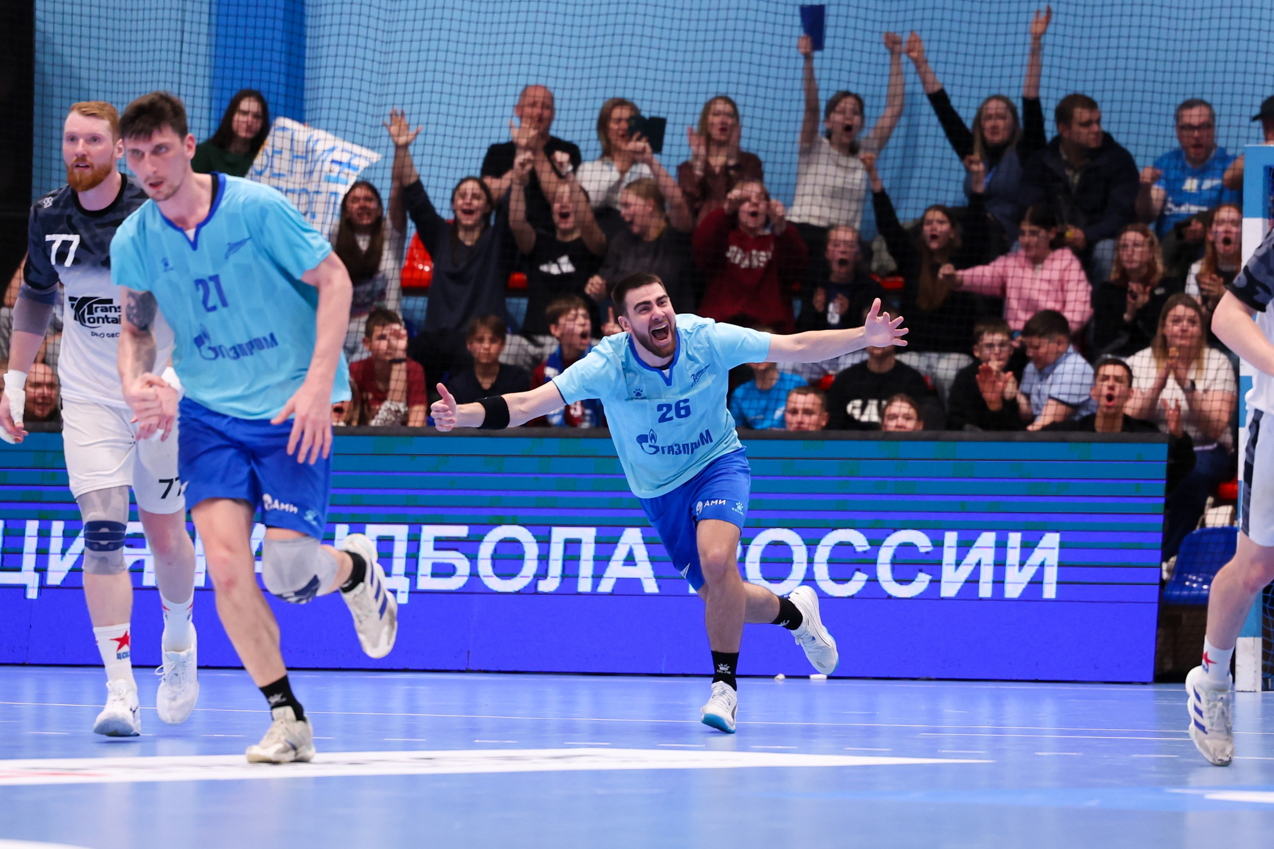 ГК Зенит — ГК ЦСКА финал ЧР2024/25 3 игра 28.05.2025. Спортивный и репортажный фотограф Антон Тереханов