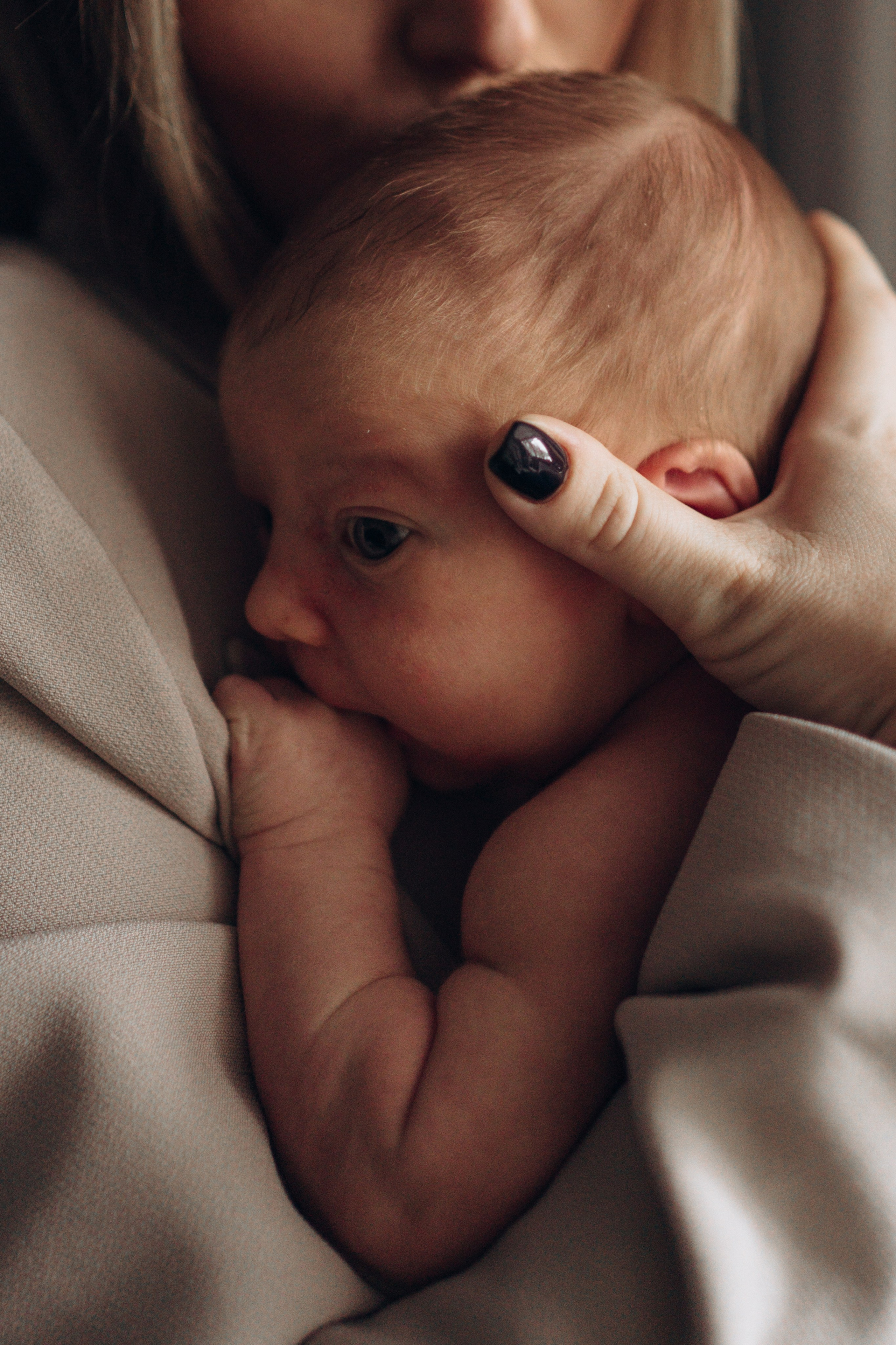 Новорожденный Мирон. Семейный фотограф Ольга Мишустина в Самаре