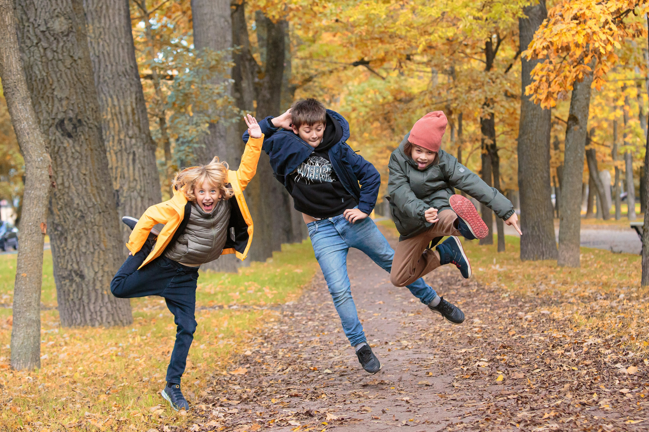Осень. Начальная школа. Свадебный, семейный, детский фотограф в Санкт-Петербурге