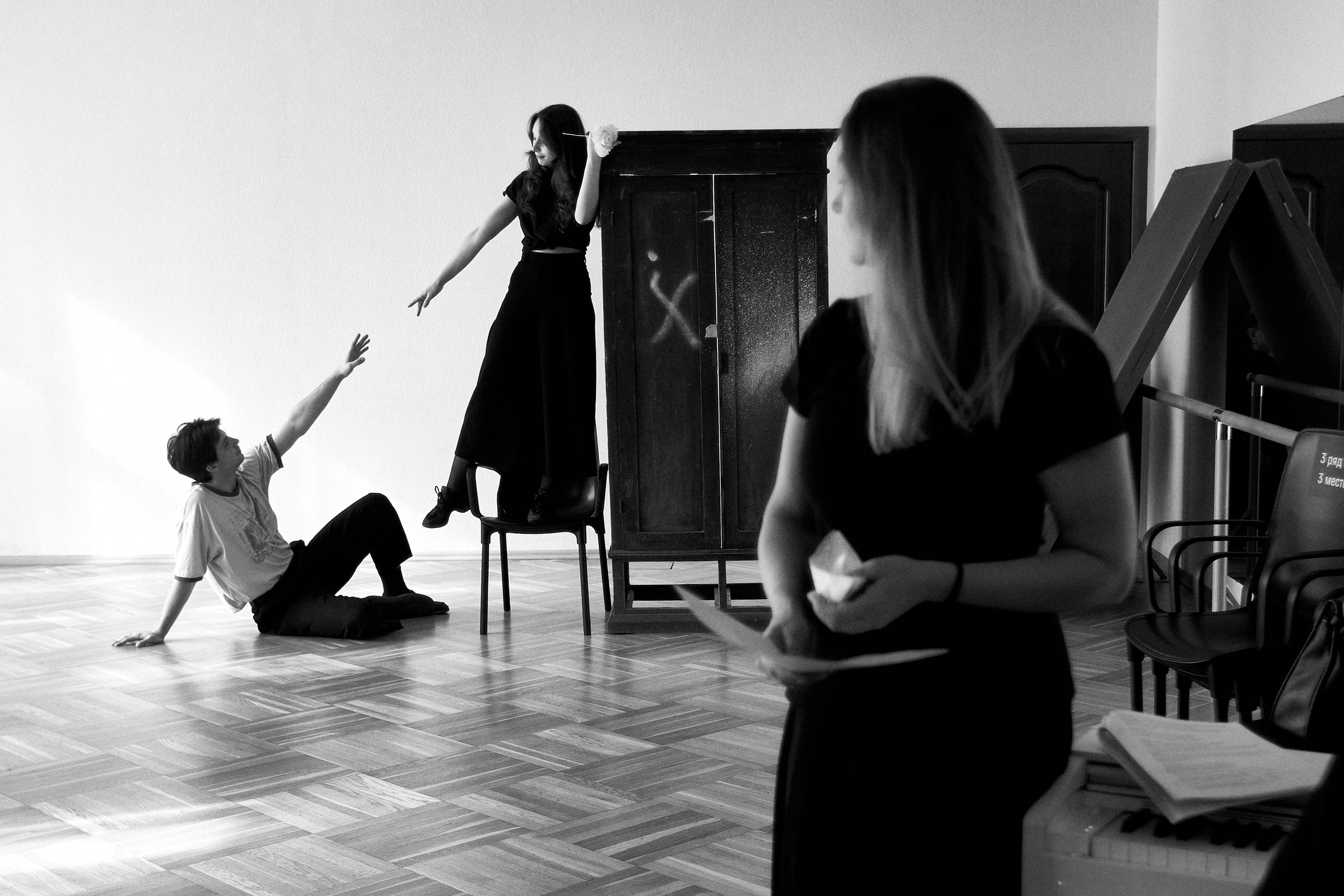 Монолог женщин | репетиция. Фотограф Юлия Маринина