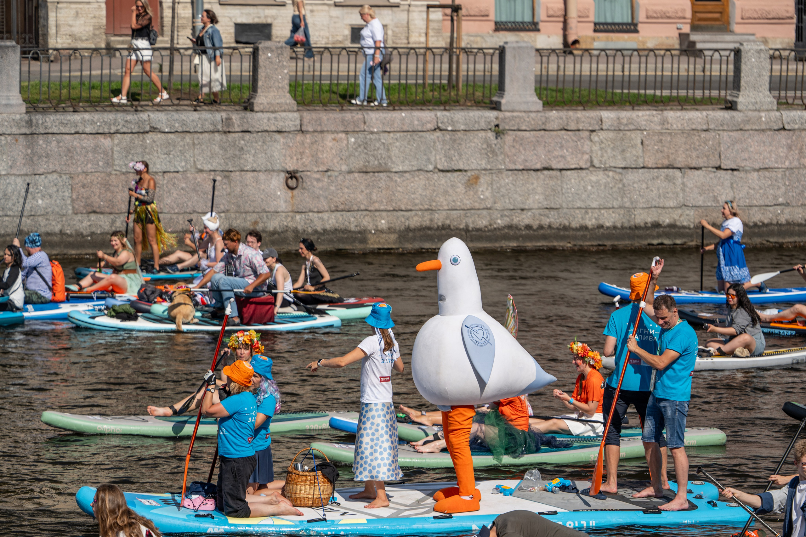 Карнавал Фонтанка SUP в фотографиях