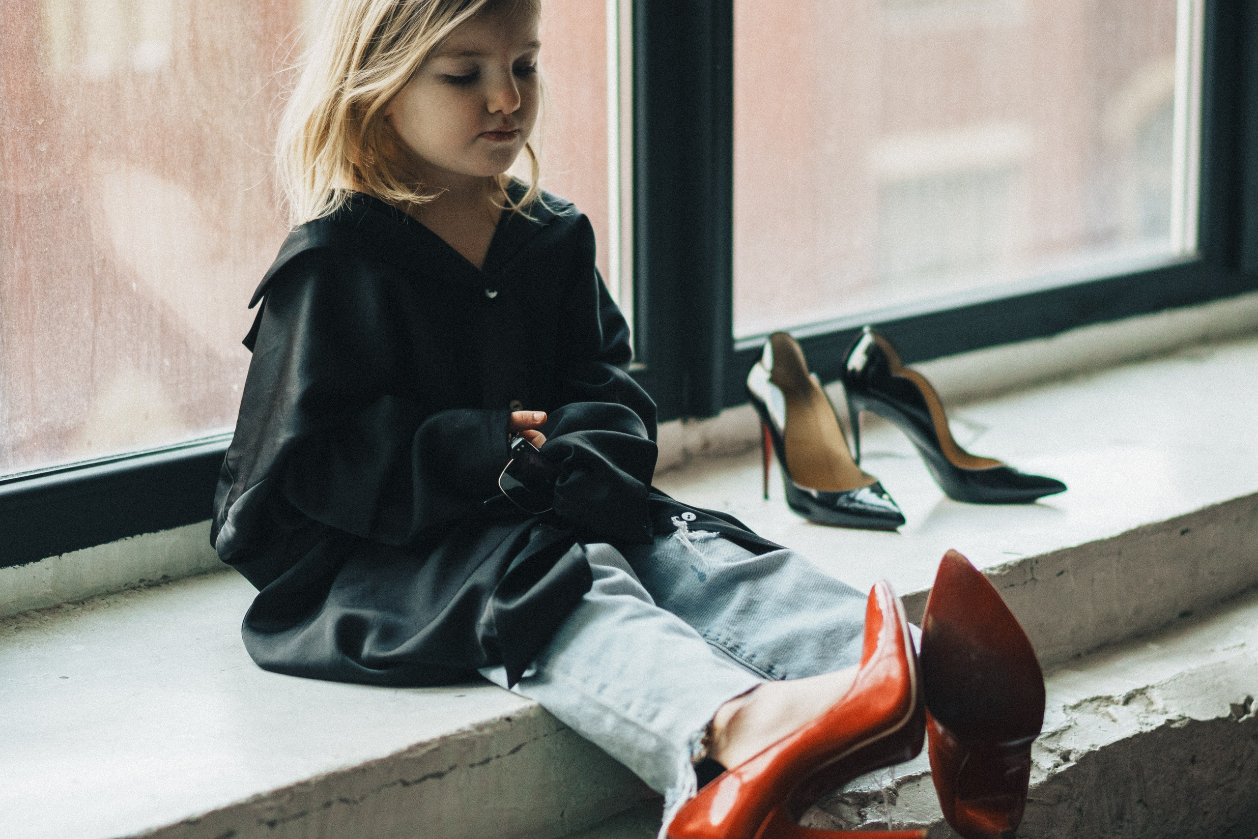 Наташа и девочки в проекте «Хочу как мама». Семейный и детский фотограф и видеограф в Москве, Серпухове и Тарусе Валерия Сорокина