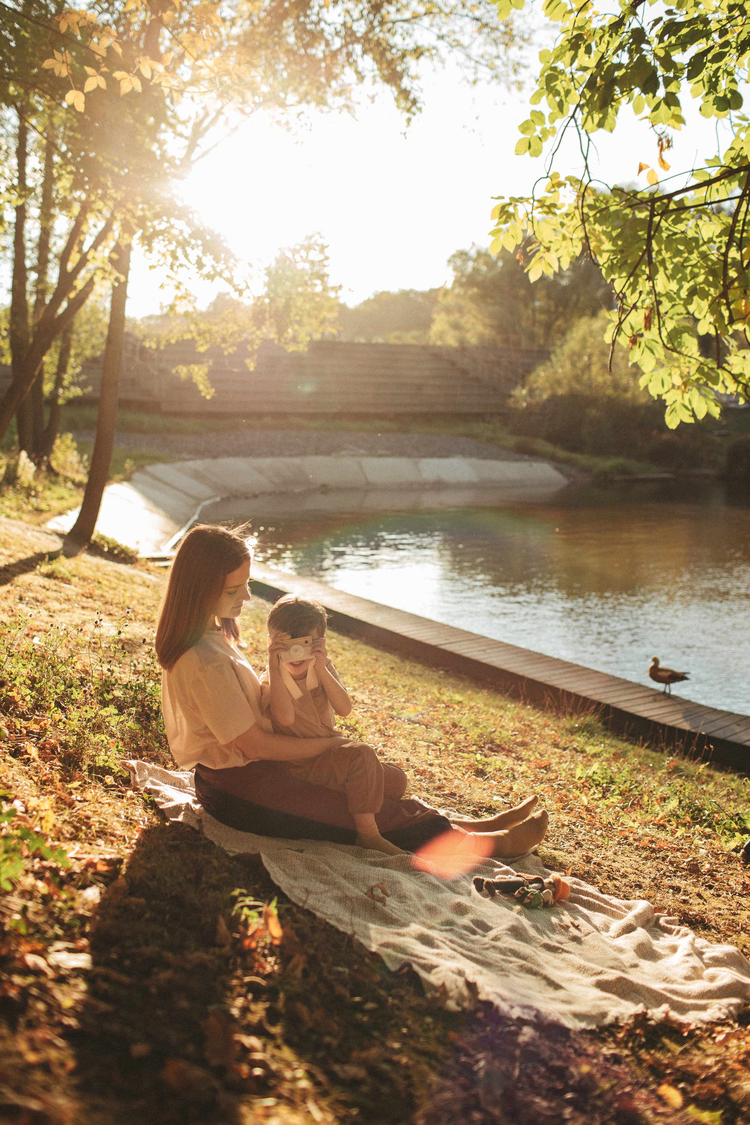Такая теплая осень. Семейный фотограф в Москве
