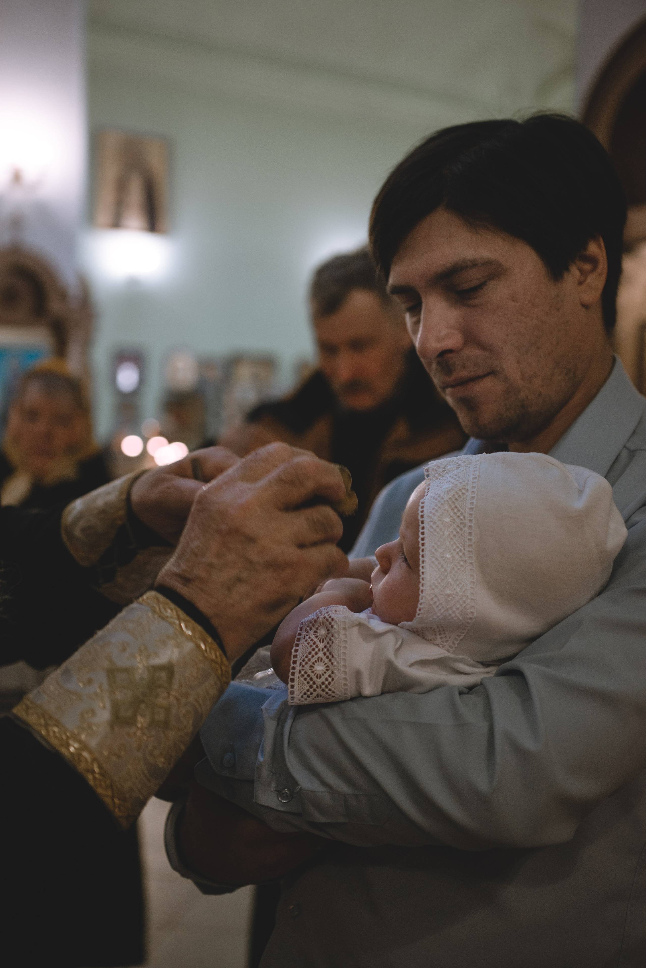 Крещение Константина. Фотограф Людмила Белова