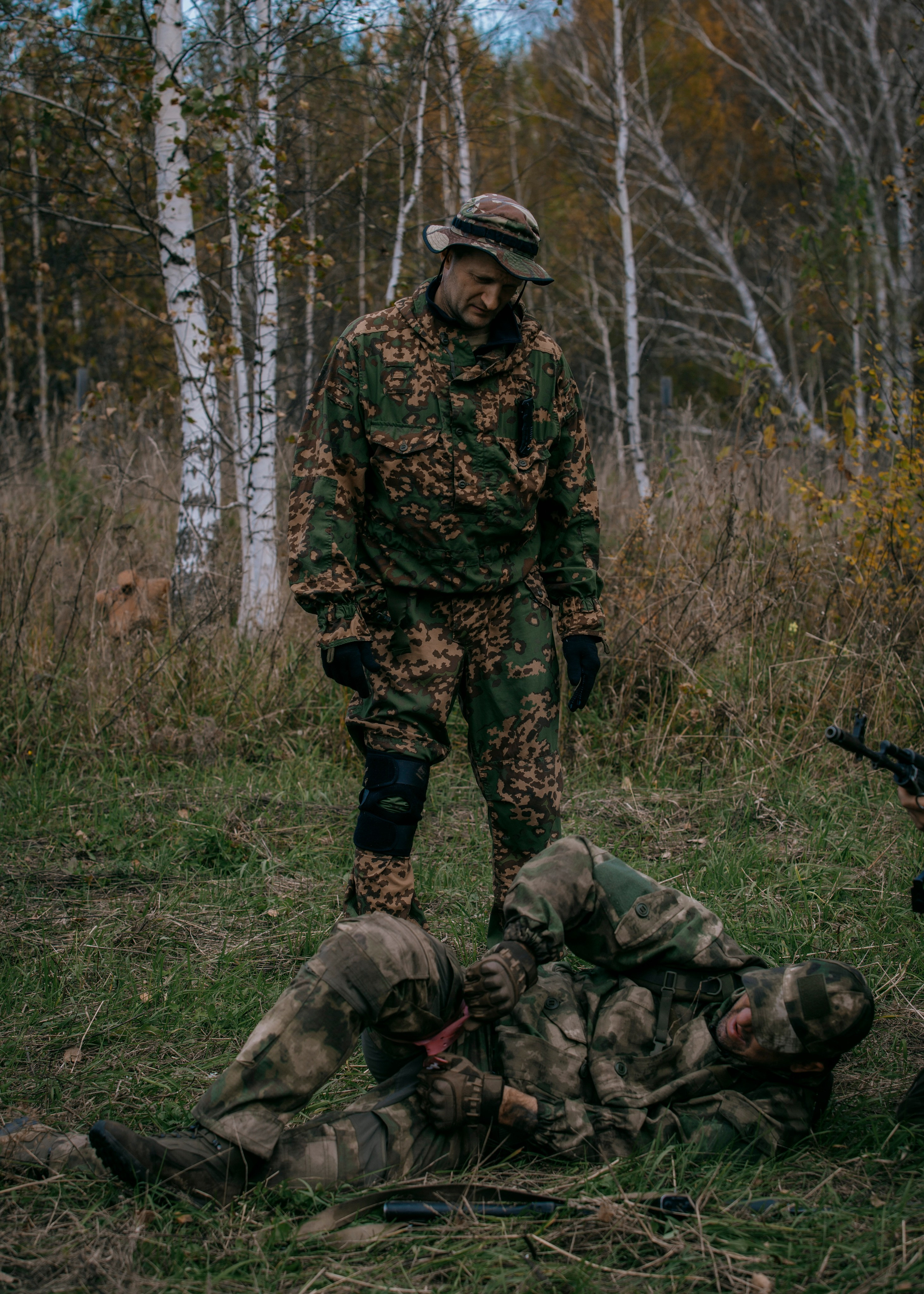 Квалификационные испытания. Сдача на шеврон «Боевая Единица». Портретный фотограф в Москве Дарья Цезария