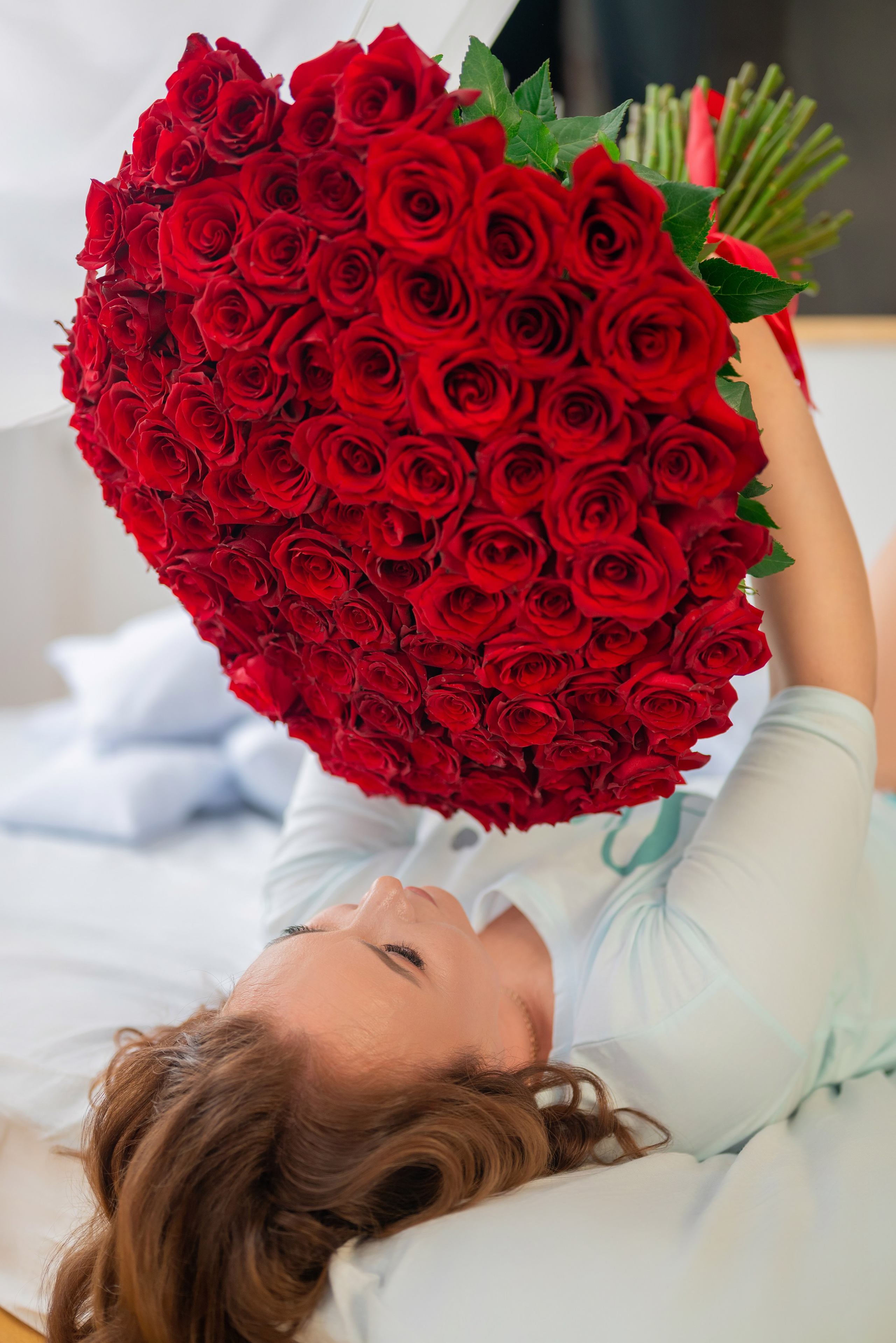 Фотопроект *101 красная роза* 2023 г. Фотограф в городе Салават