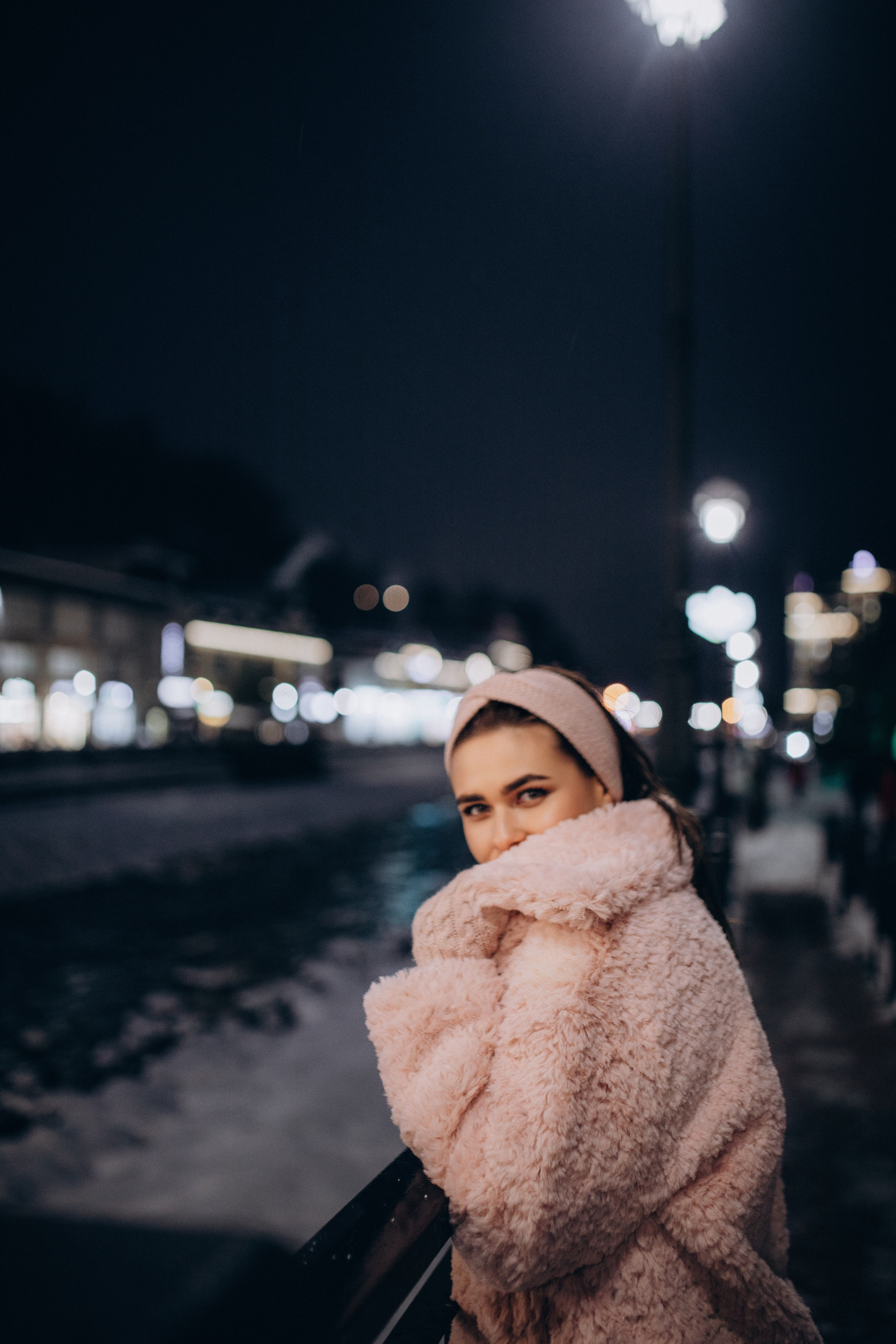 Зимняя прогулка на Розе Хутор с Кристиной. Фотограф Елизавета Балакир