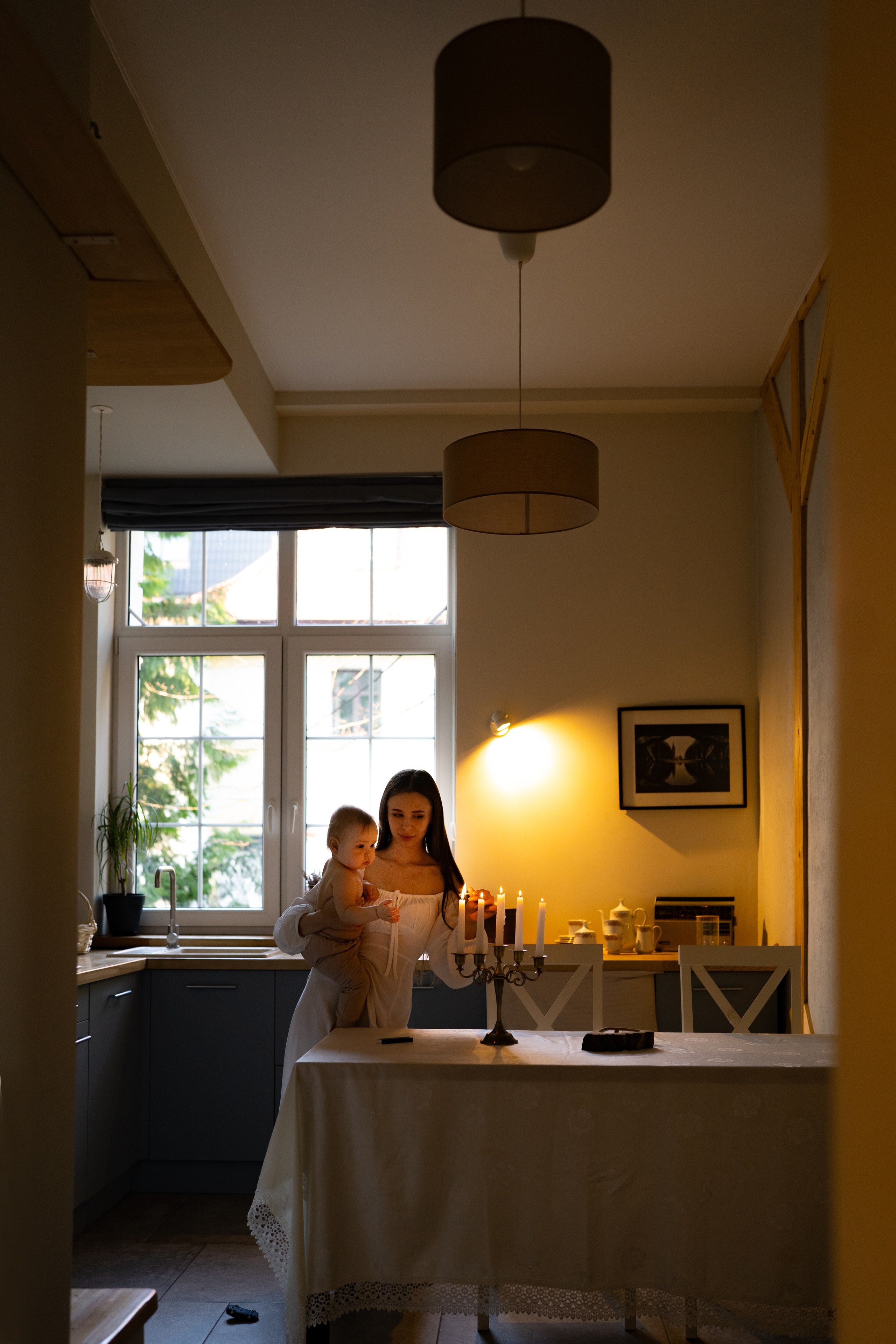 «Уютным вечером». Фотограф материнства Лена Олюнина Фотограф Калининград