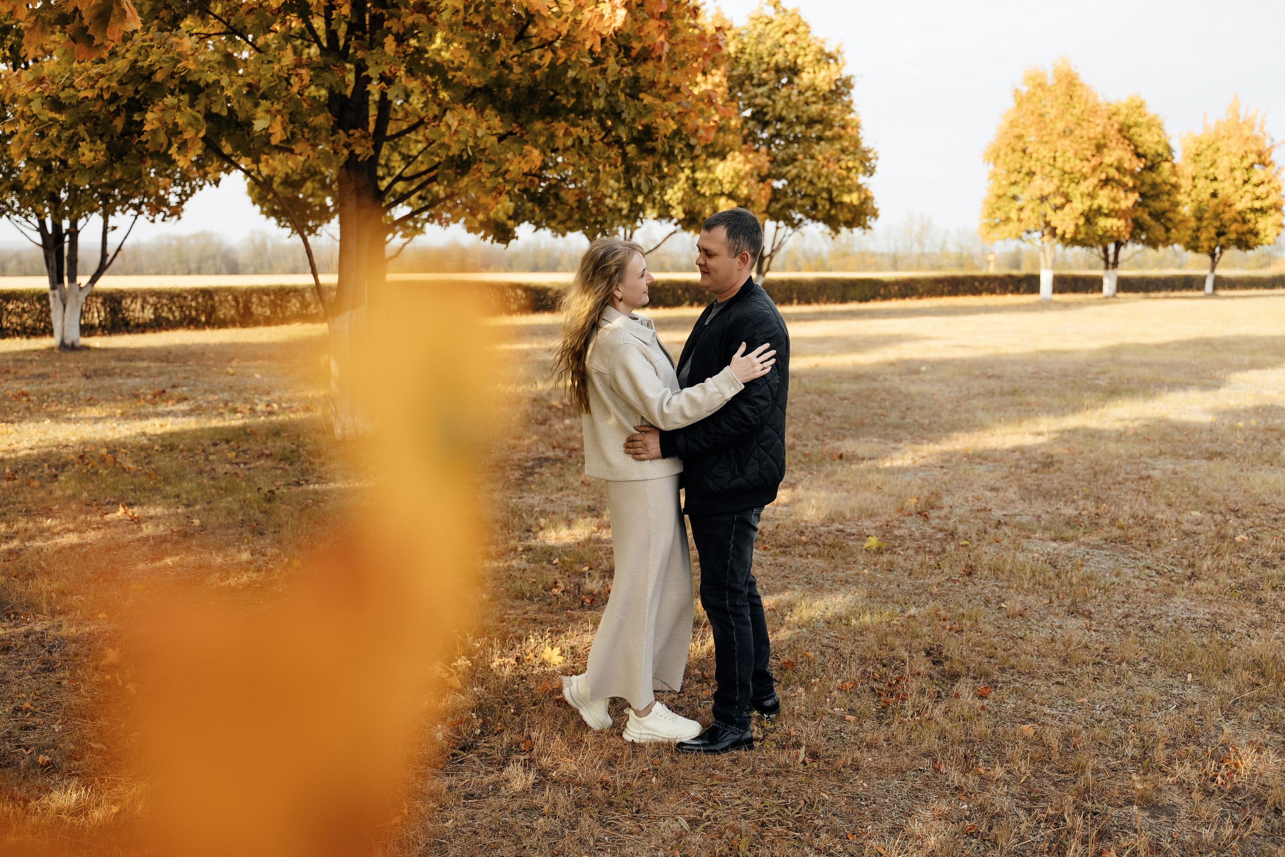 Осенняя фотосессия в стиле Love Story. Семейный фотограф в Белгороде Амелина Алина